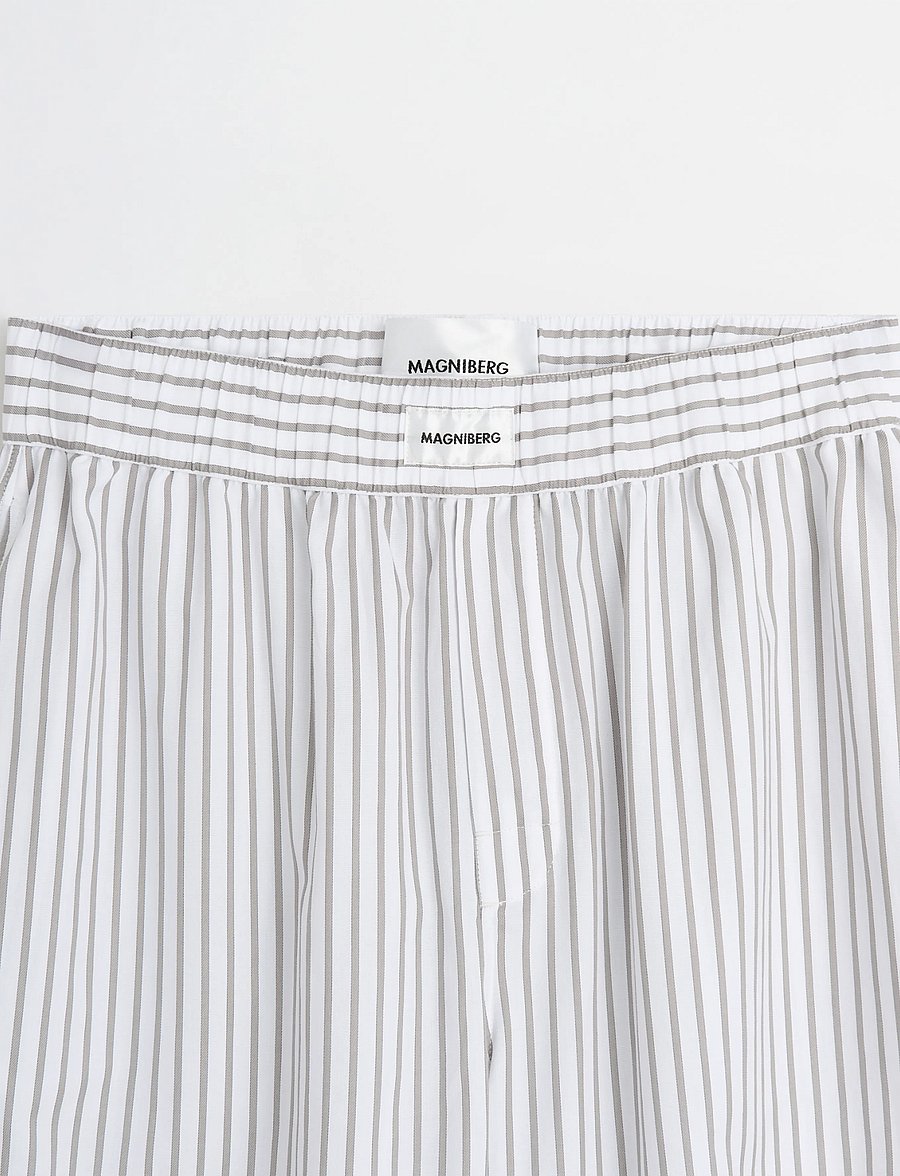 MAGNIBERG - Club Pants - pyjama bottoms - stripe grey - 3