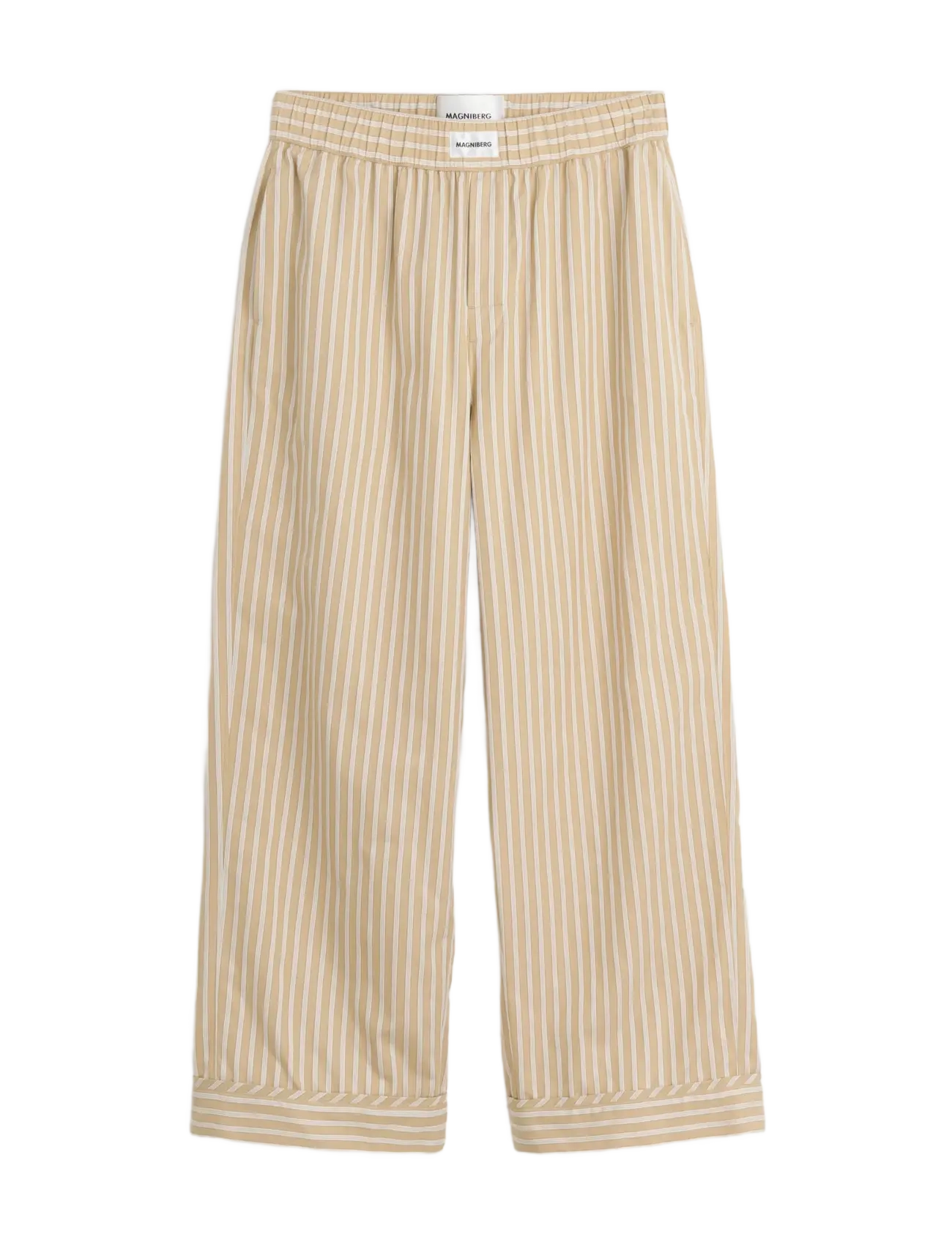 MAGNIBERG Club Pants - Underkläder - STRIPE MEDIUM BEIGE / beige
