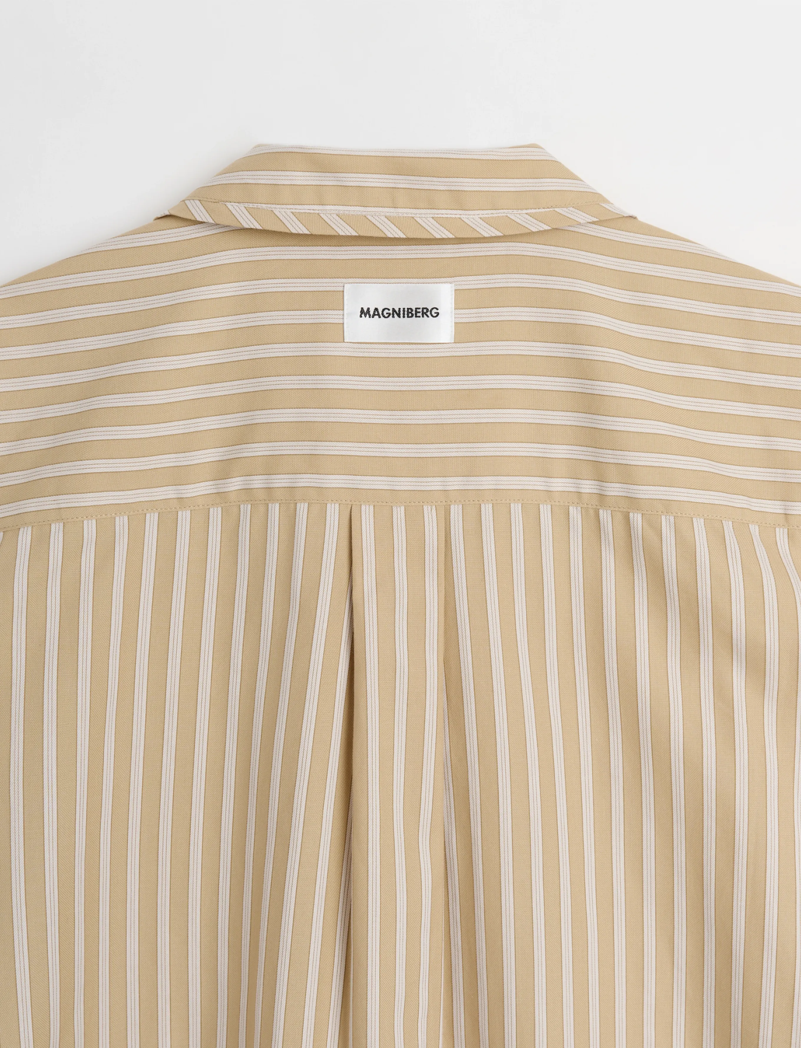 MAGNIBERG - Club Shirt - nattrøjer - stripe medium beige - 4