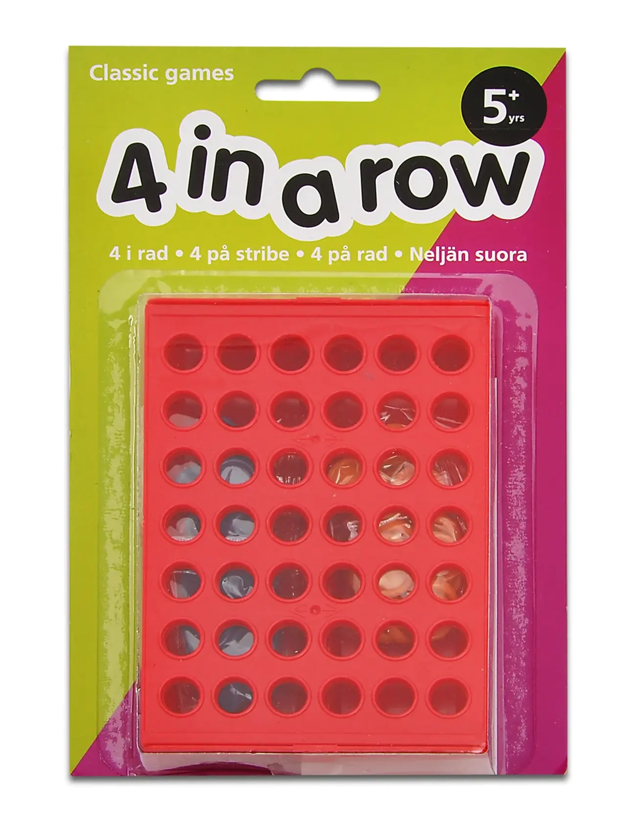 Magtoys - 4-I-RAD - borðspil - multi - 1