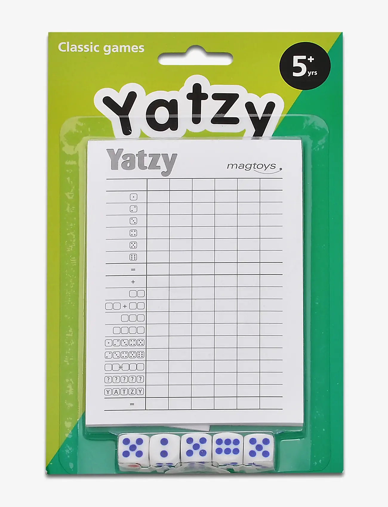 Magtoys - YATZY - brettspill - multi - 1
