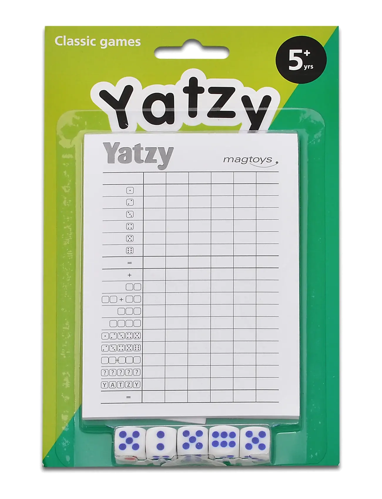 Magtoys - YATZY - brädspel - multi - 1