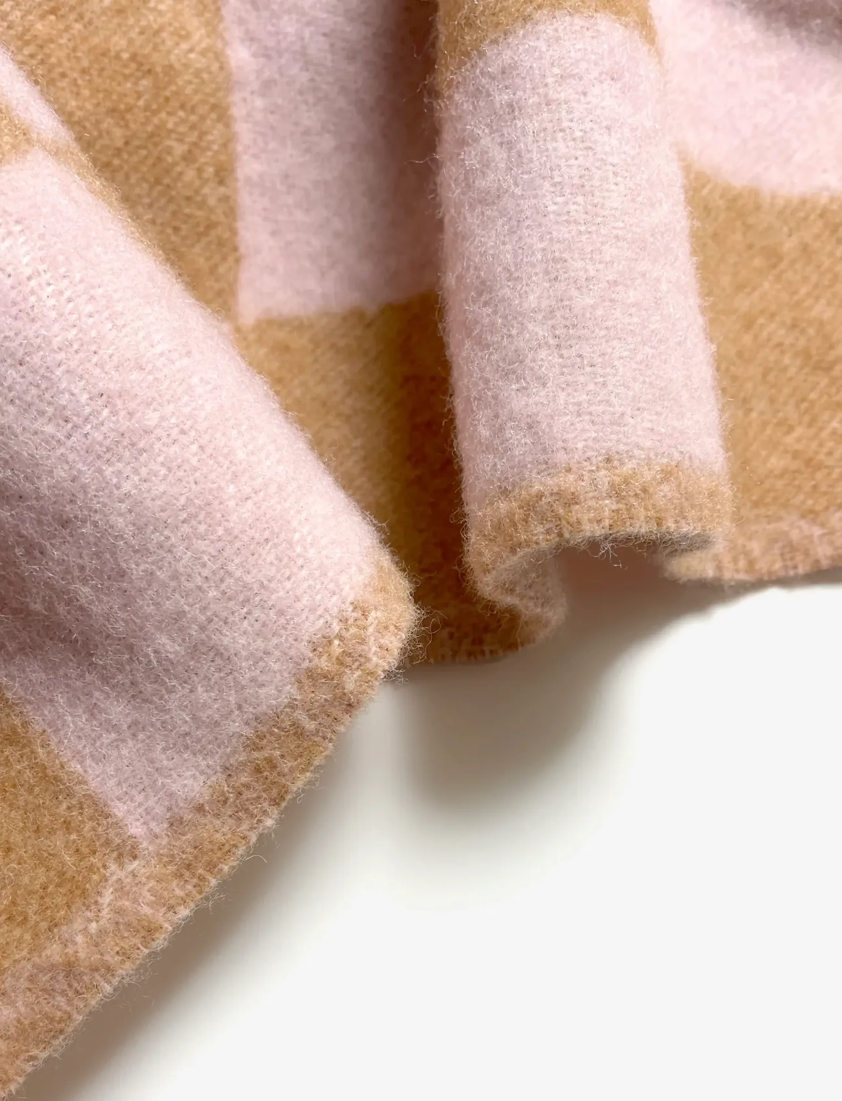 Maison Deux - Checkerboard Blanket  - pleedid - terra/pink - 3