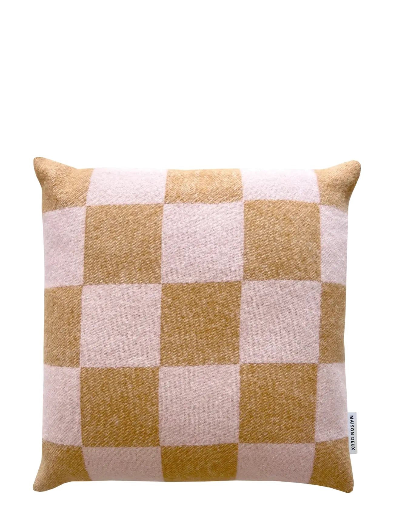 Maison Deux Checkerboard, Pudder, Pink, Str: 50X 50CM