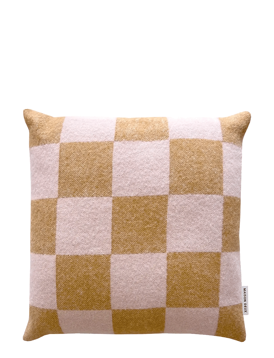 Maison Deux - Checkerboard - padjad - terra/pink - 0
