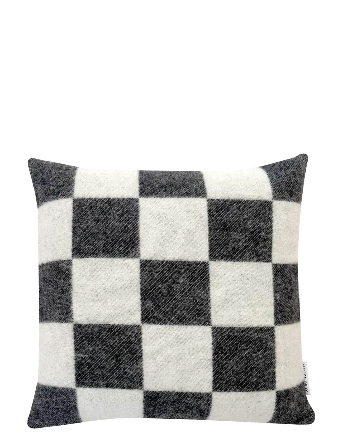 Maison Deux Checkerboard, Pudder, Hvid, Str: 50X 50CM