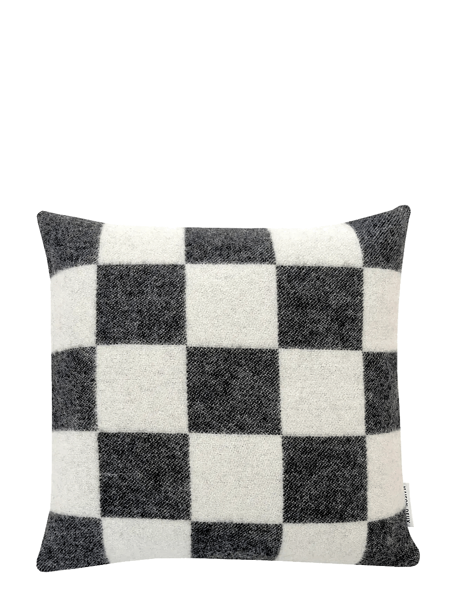 Maison Deux - Checkerboard - kissen - black/white - 0