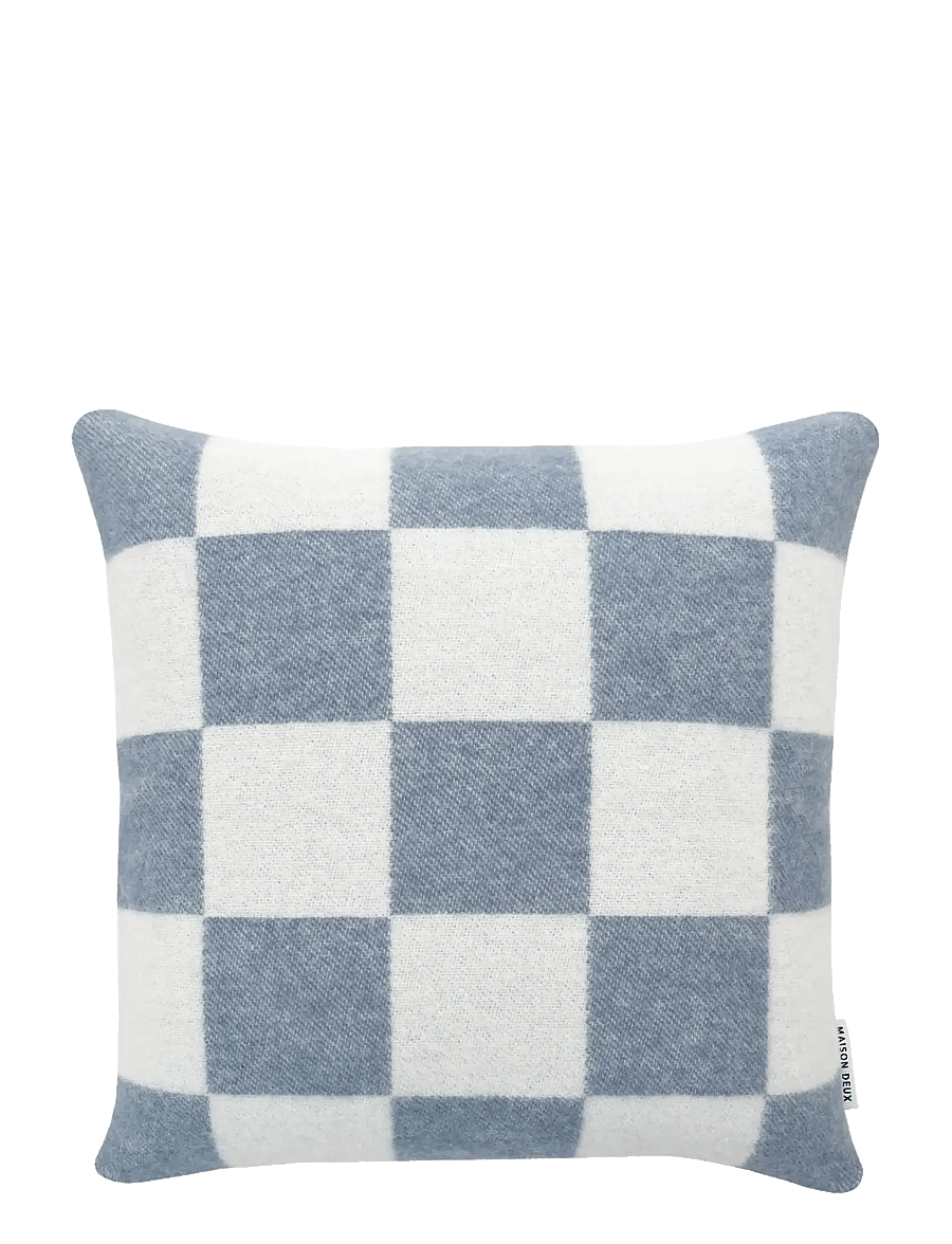 Maison Deux - Checkerboard - padjad - denim/white - 0