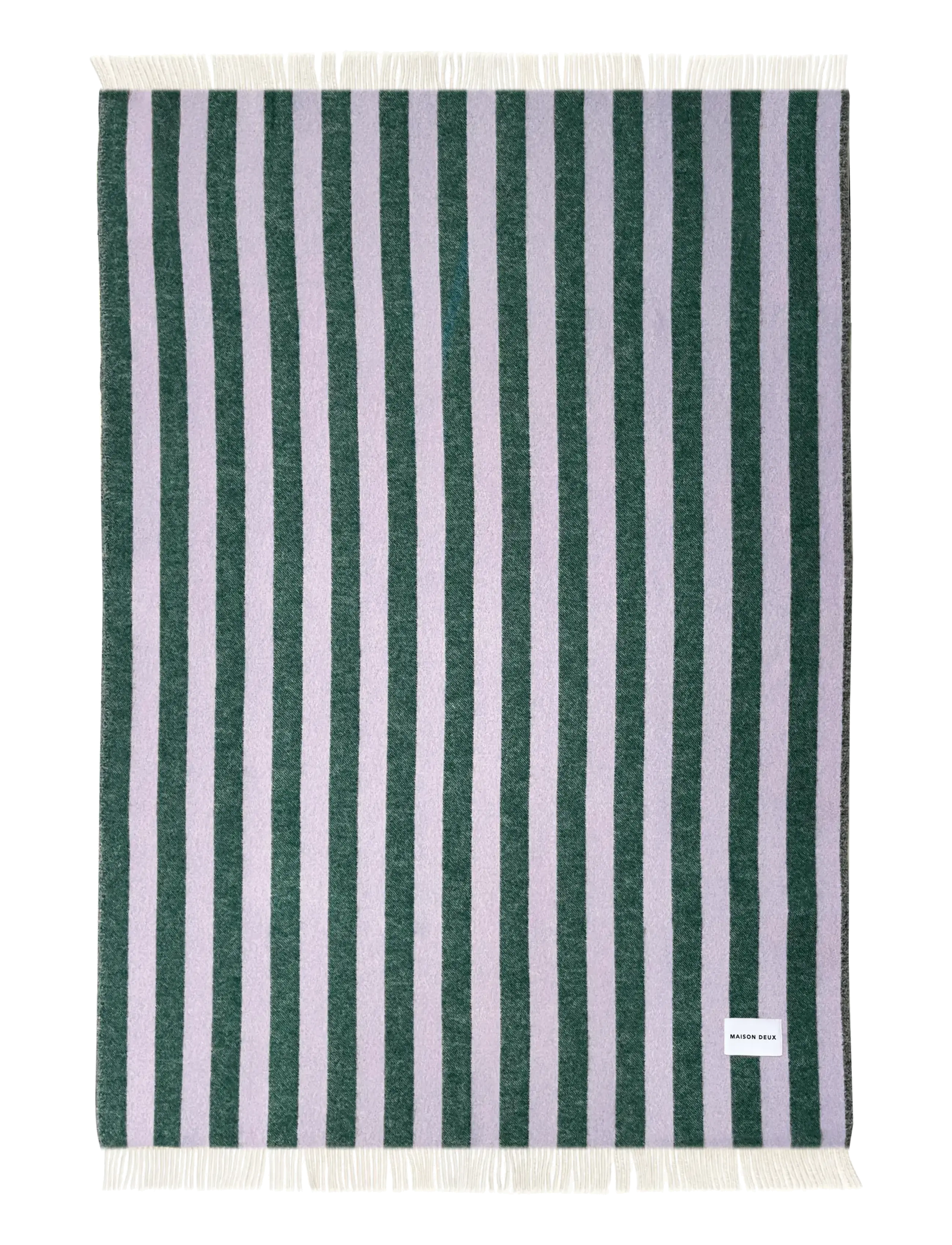 Maison Deux - Candy Wrap Blanket - decken - lilac/green - 1