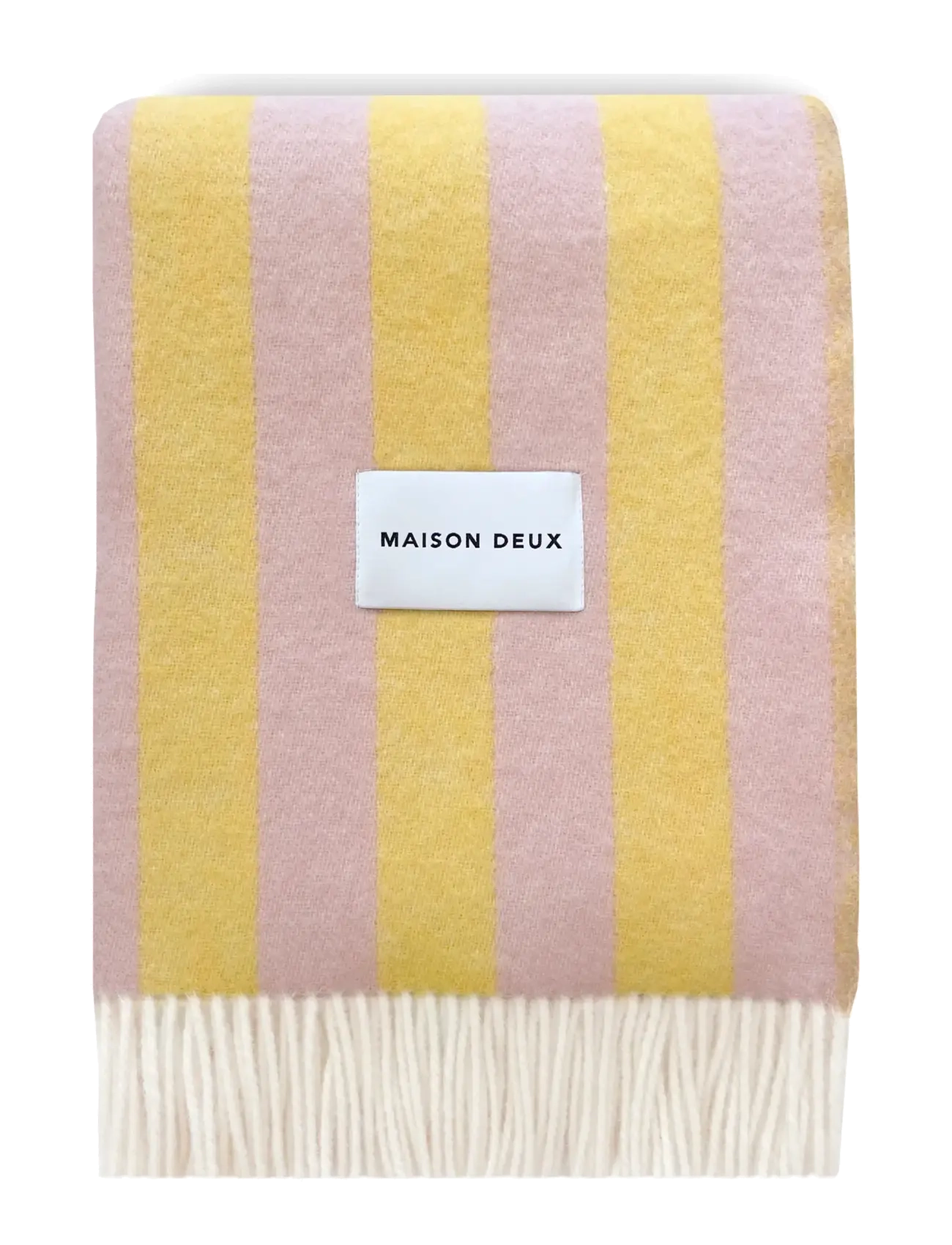 Maison Deux Candy Wrap Blanket - Maison Deux - PINK/YELLOW / multi