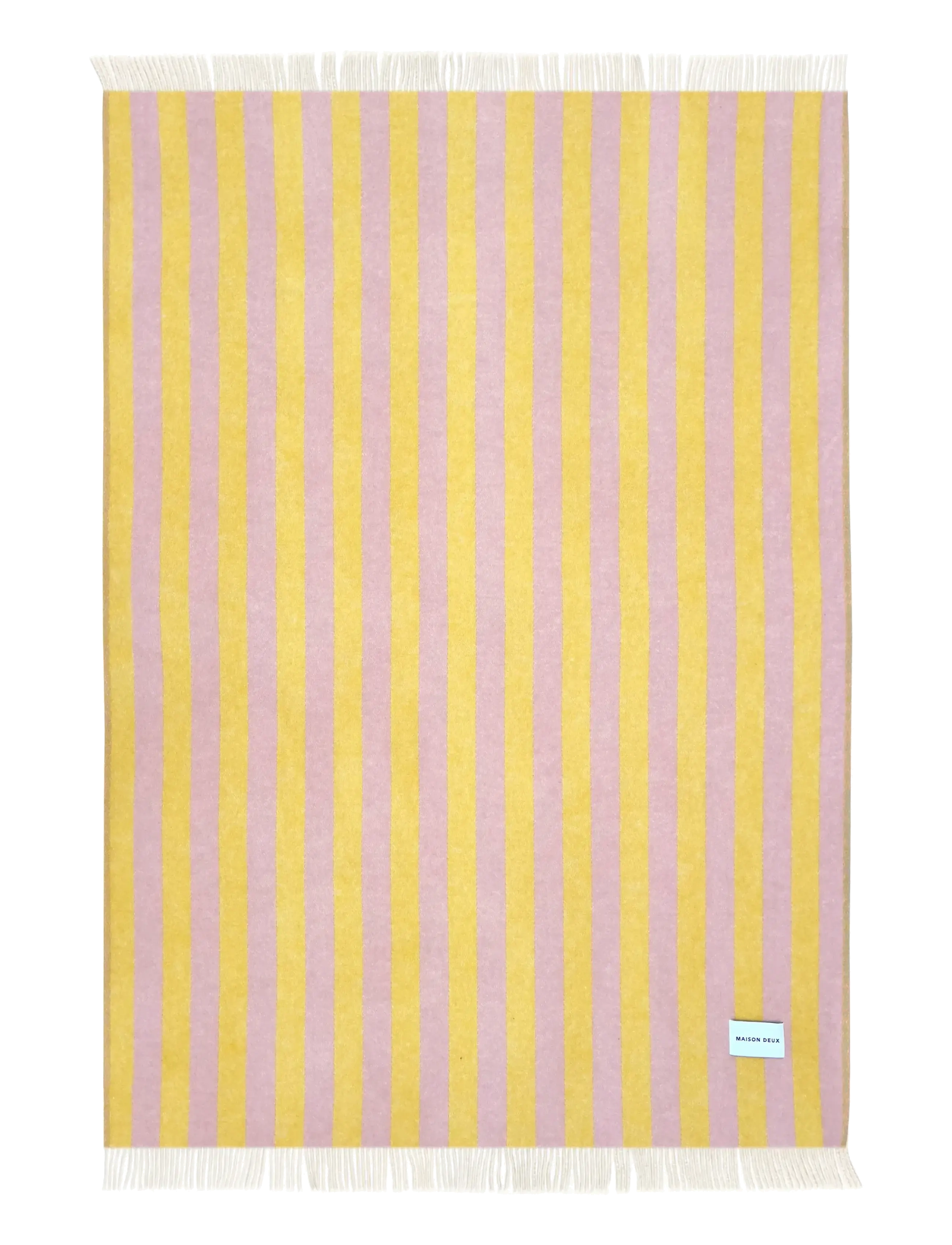 Maison Deux - Candy Wrap Blanket - decken - pink/yellow - 1
