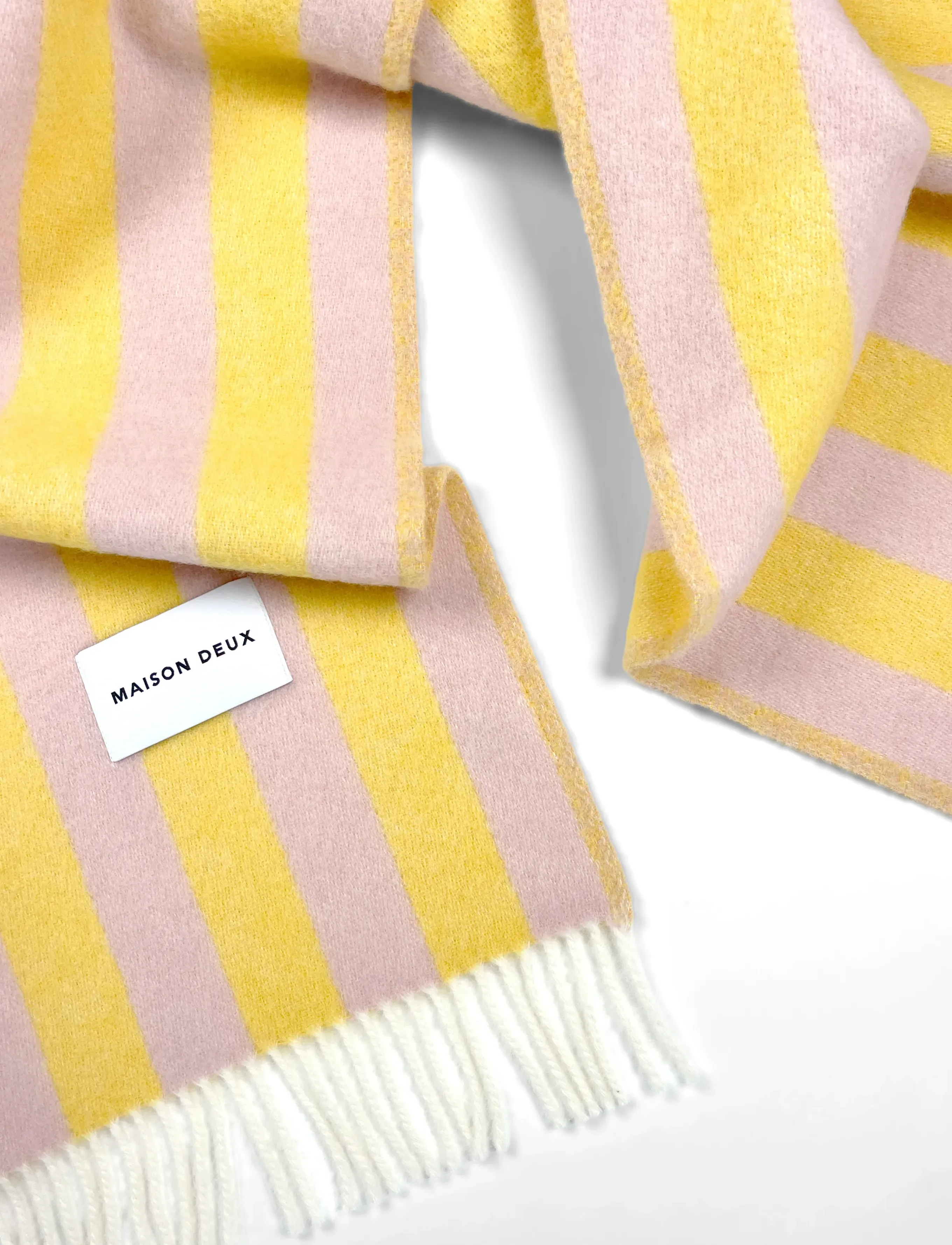 Maison Deux - Candy Wrap Blanket - decken - pink/yellow - 2