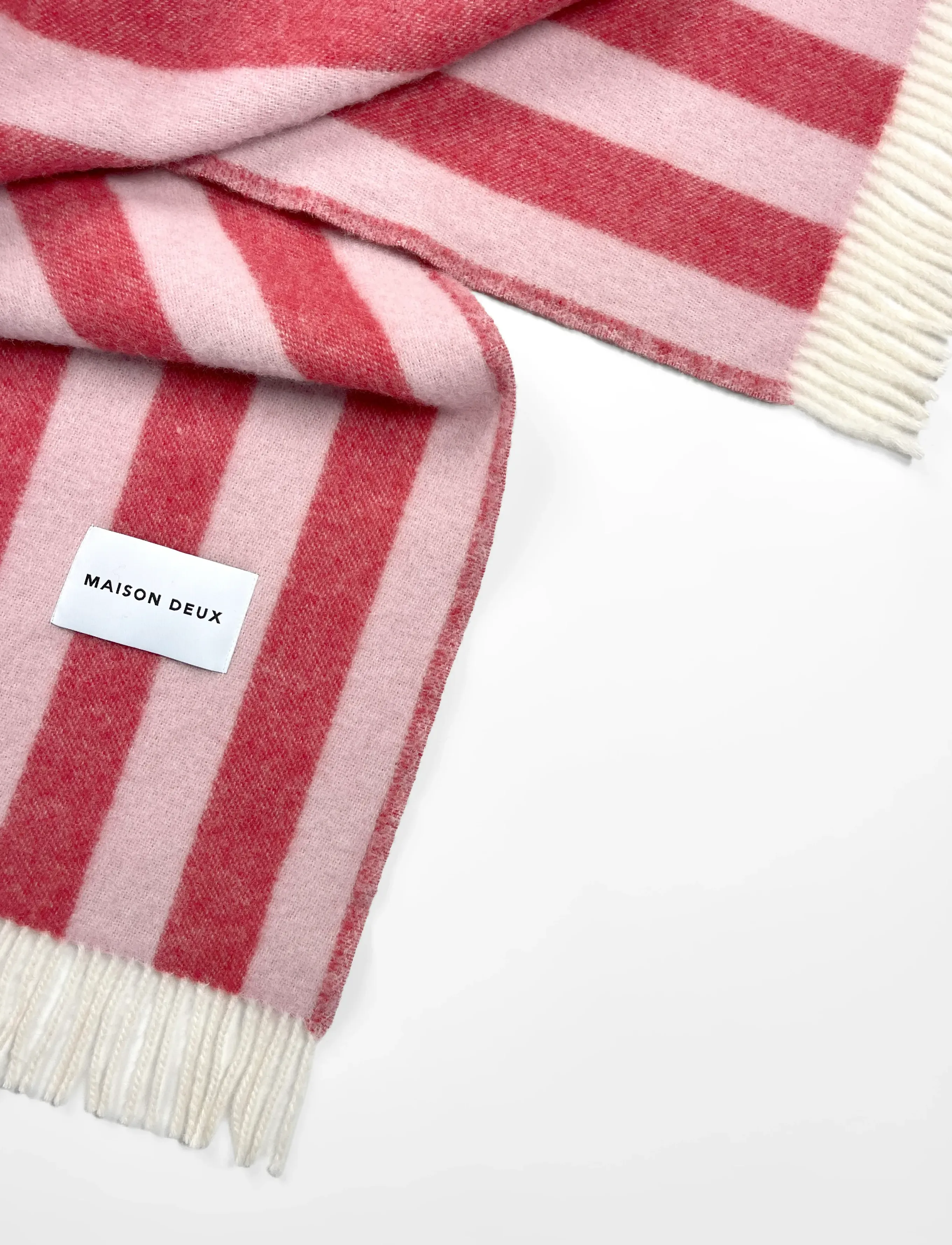 Maison Deux - Candy Wrap Blanket - decken - pink/cherry - 2