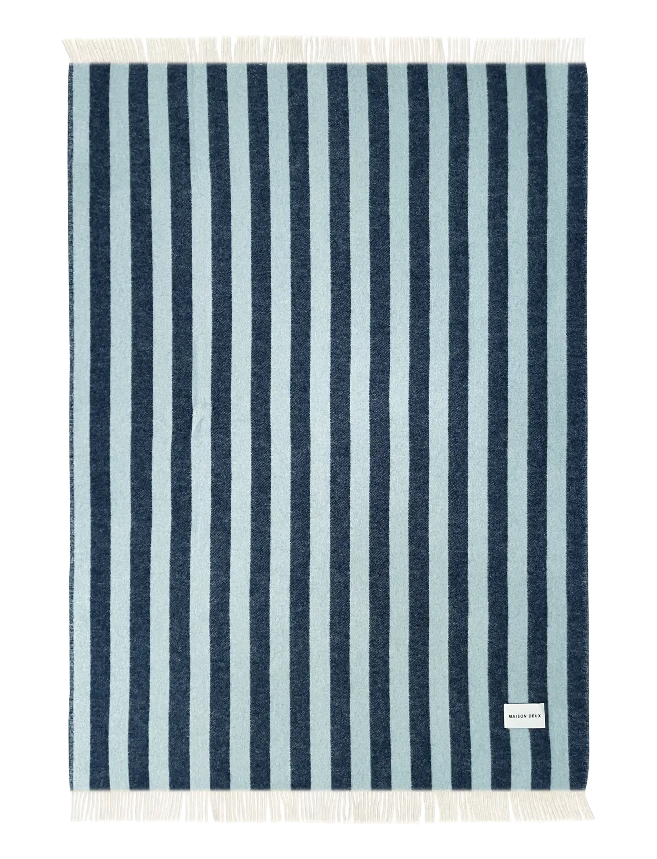 Maison Deux - Candy Wrap Blanket - decken - navy/ice blue - 1