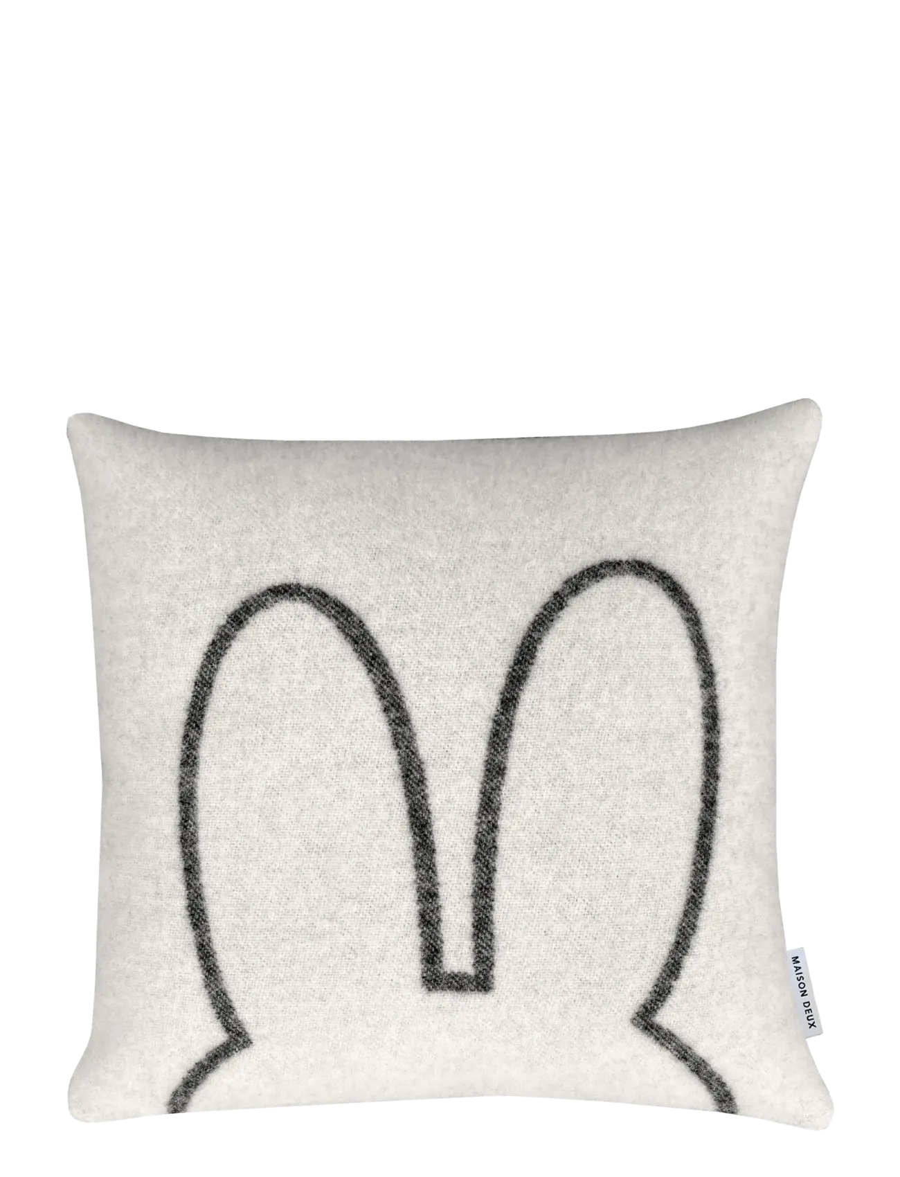 Maison Deux Miffy Cushion, Pudder, Hvid, Str: 50X 50CM