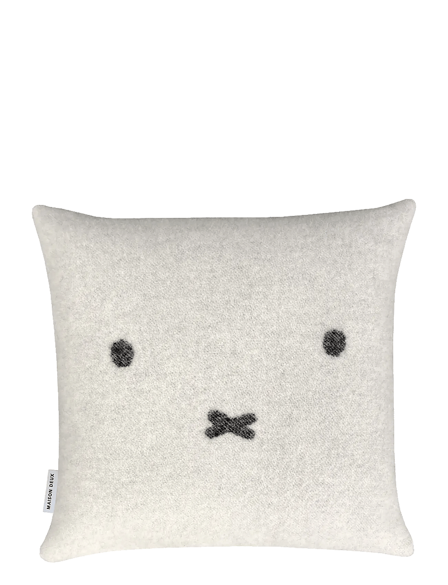 Maison Deux - Miffy Cushion - kołdry i poduszki - black/white - 1