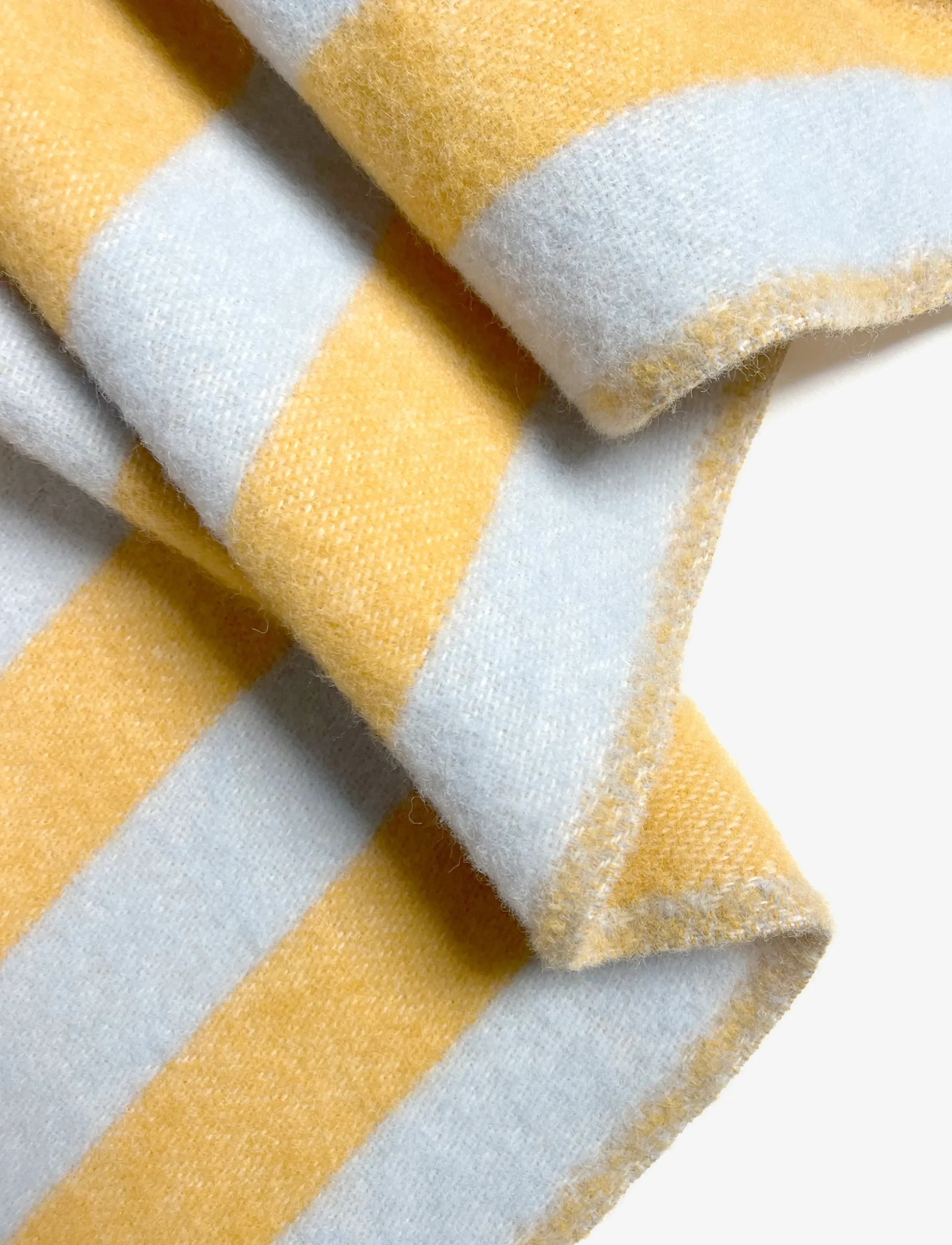 Maison Deux - Candy Wrap Blanket - decken - ice blue/honey - 1