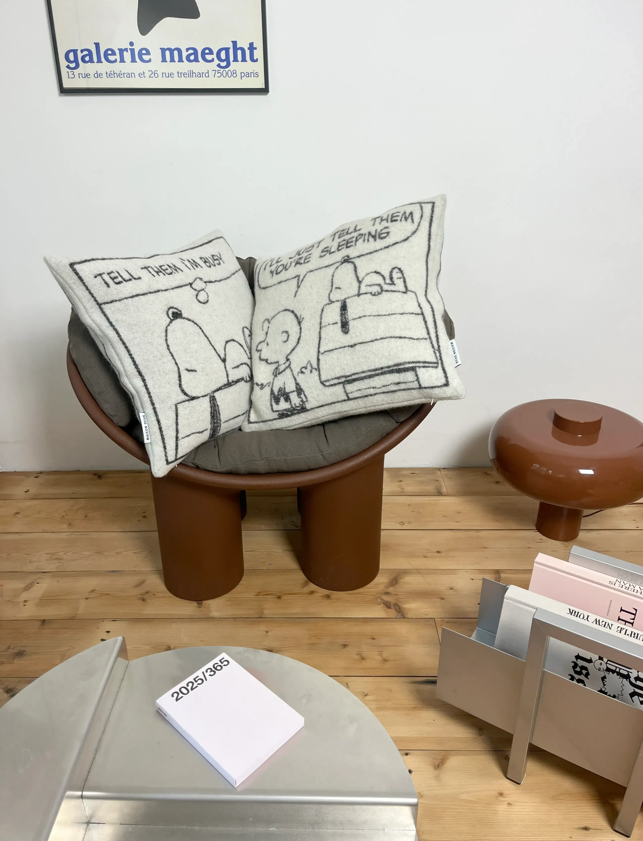 Maison Deux Peanuts Cushion Set (2 Pcs), 50X 50 cm, Cushions & Blankets, Weiß - Cushions, Homeware