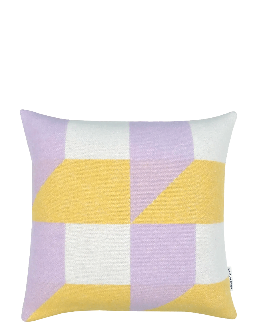 Maison Deux - Cubics - kissen - lilac sun - 0