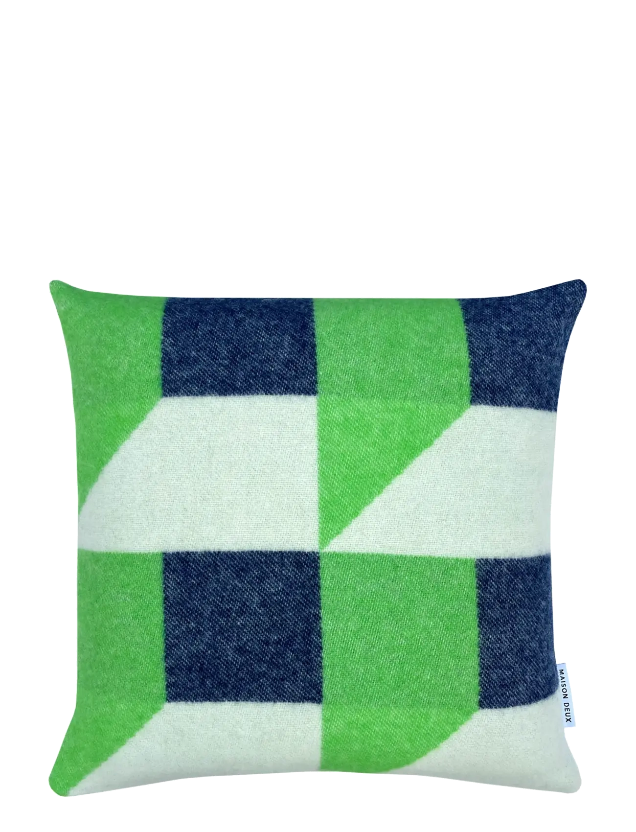 Maison Deux Cubics - Kissen & Decken - APPLE NAVY / multi