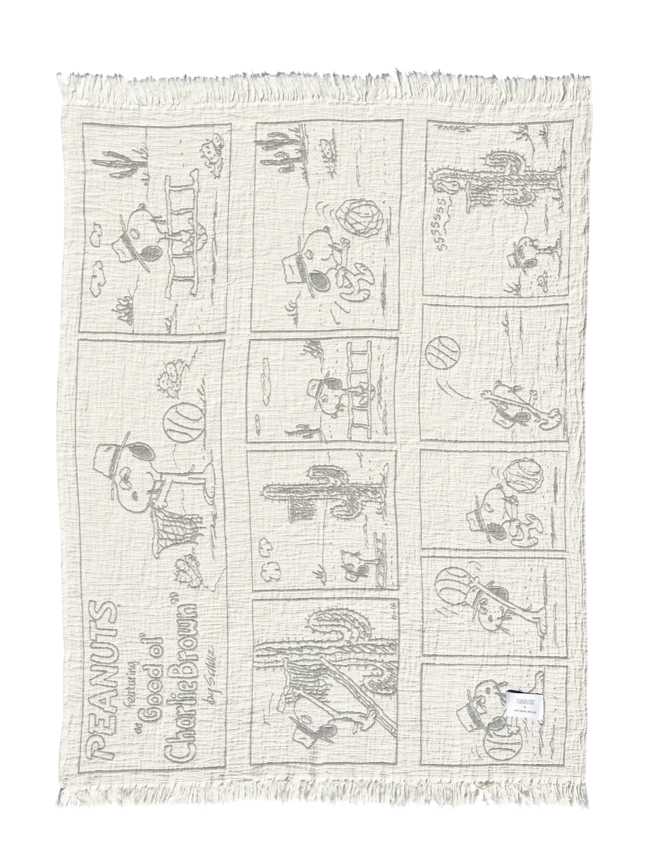 Maison Deux - Peanuts Blanket Desssert - Black - black/white - 1