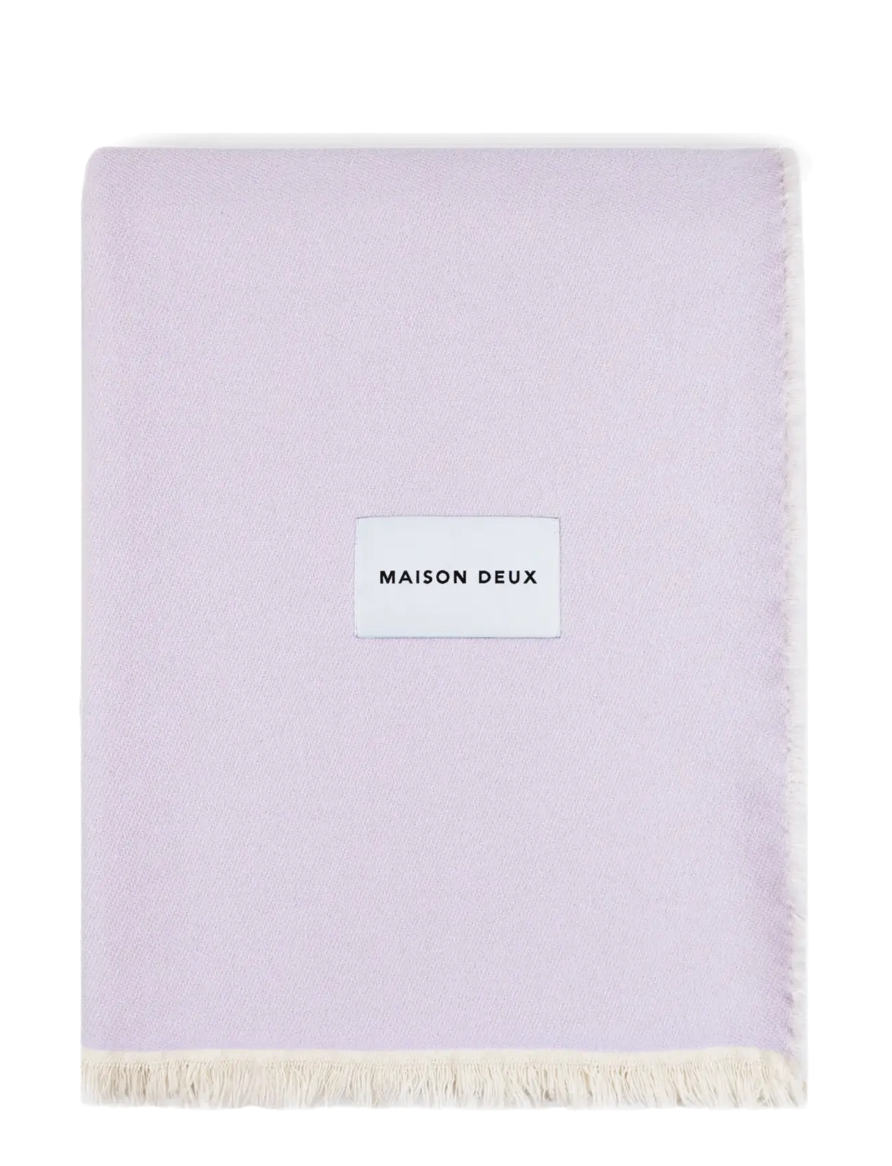 Maison Deux Check Bold Blanket, 140X 180 cm, Cushions & Blankets, Lila - Blankets Throws, Homeware