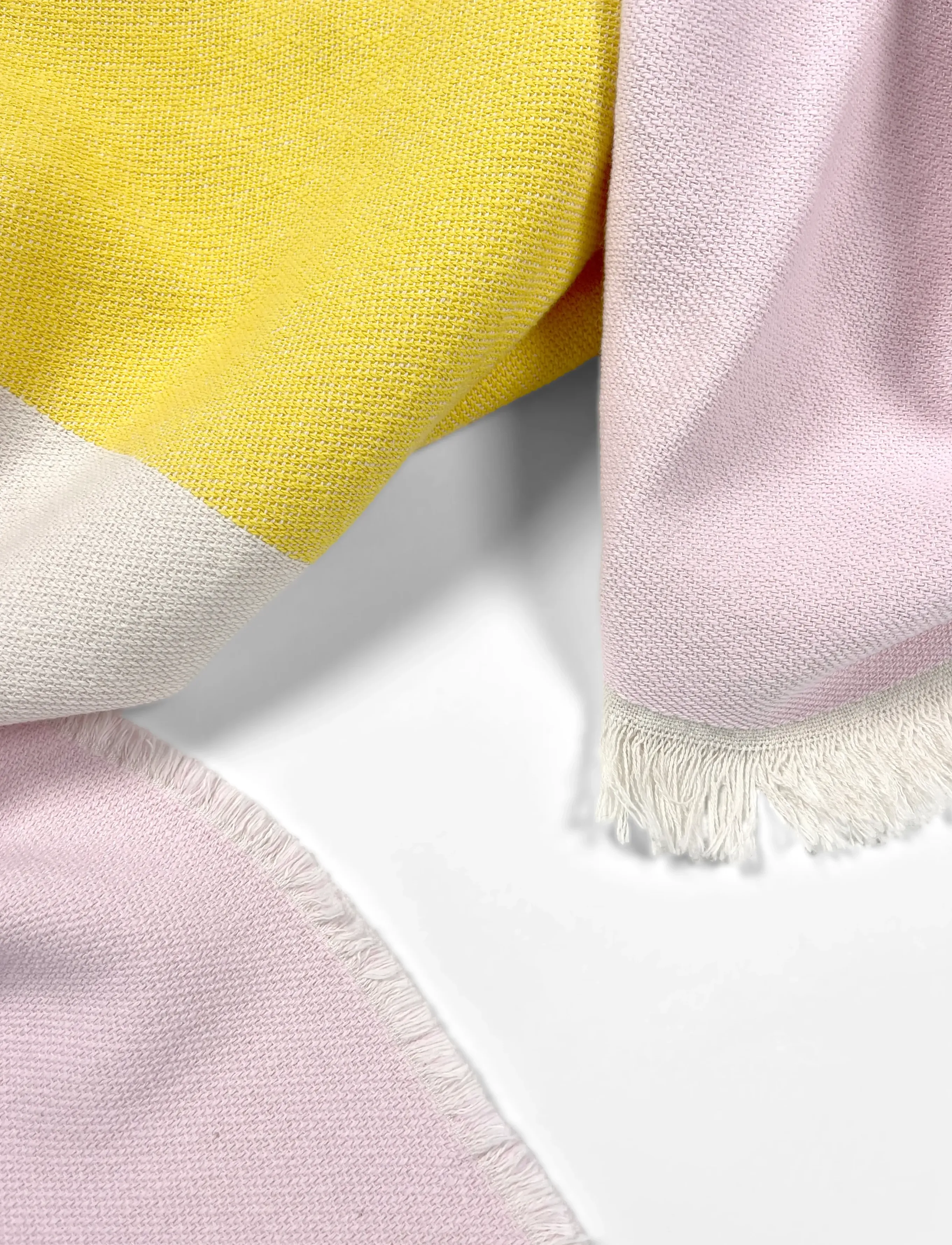 Maison Deux - Check Bold Blanket Pink Sun - pink sun - 3