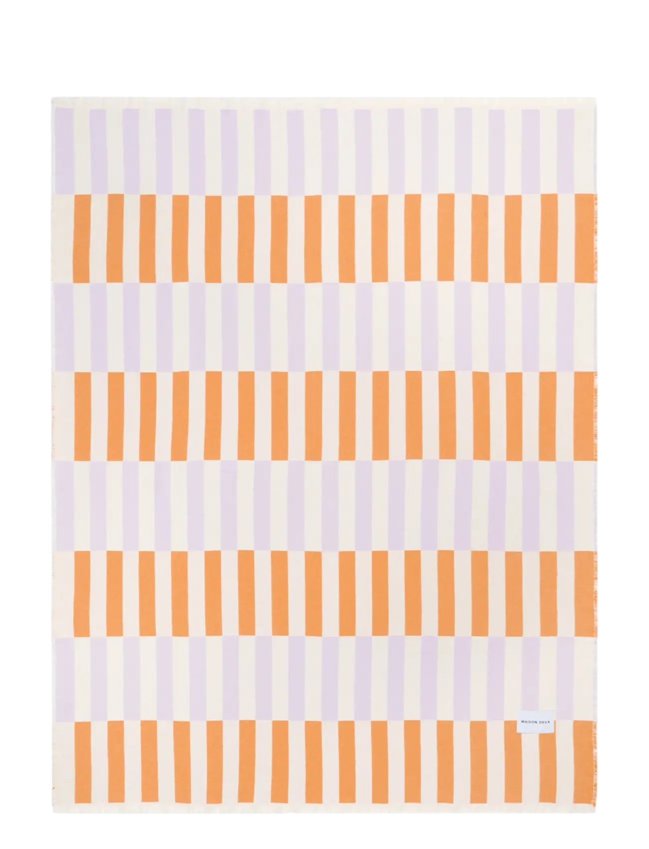 Maison Deux - Tiles Blanket Papaya Lilac - papaya lilac - 1