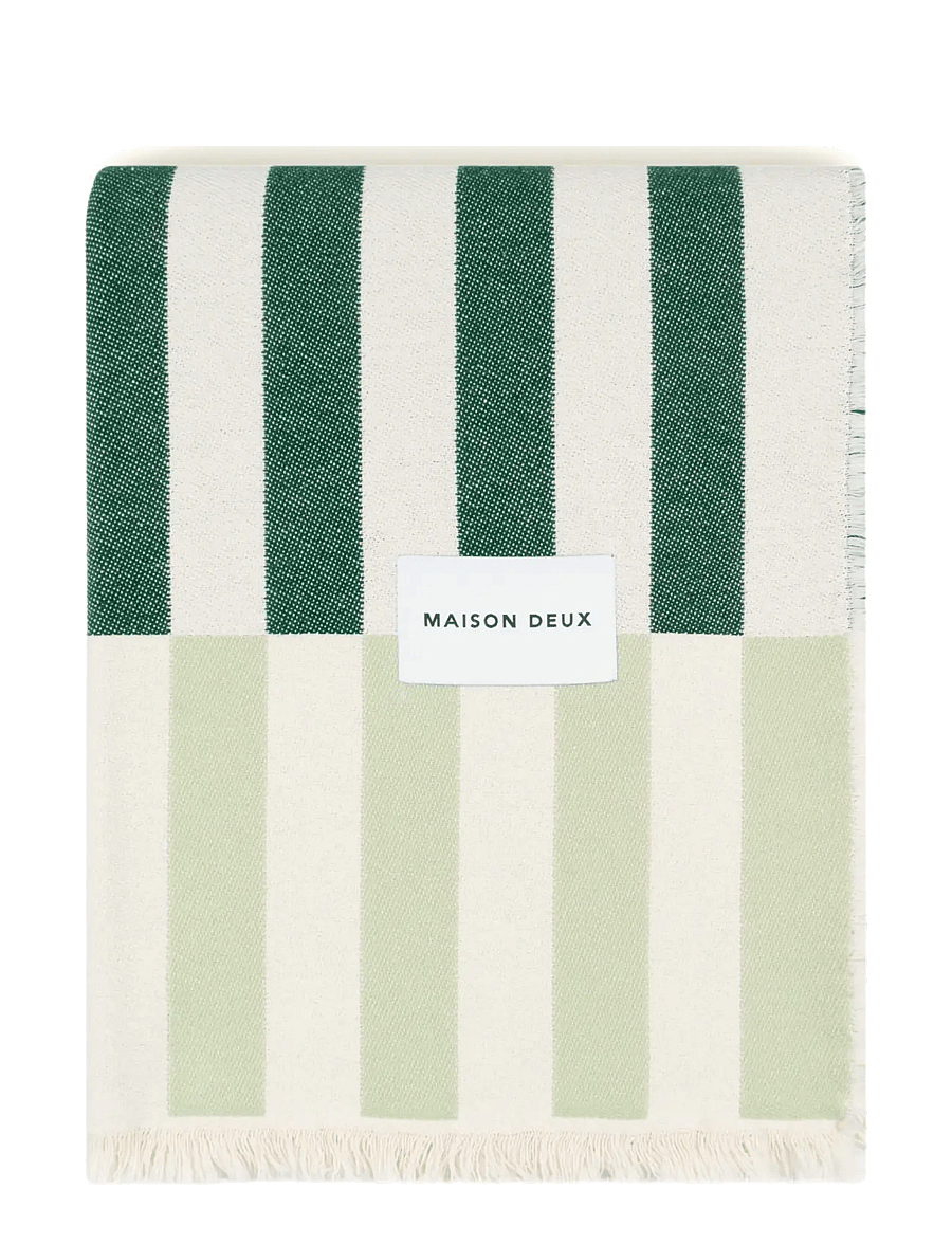 Maison Deux - Tiles Blanket Sage Forest - sage forest - 1