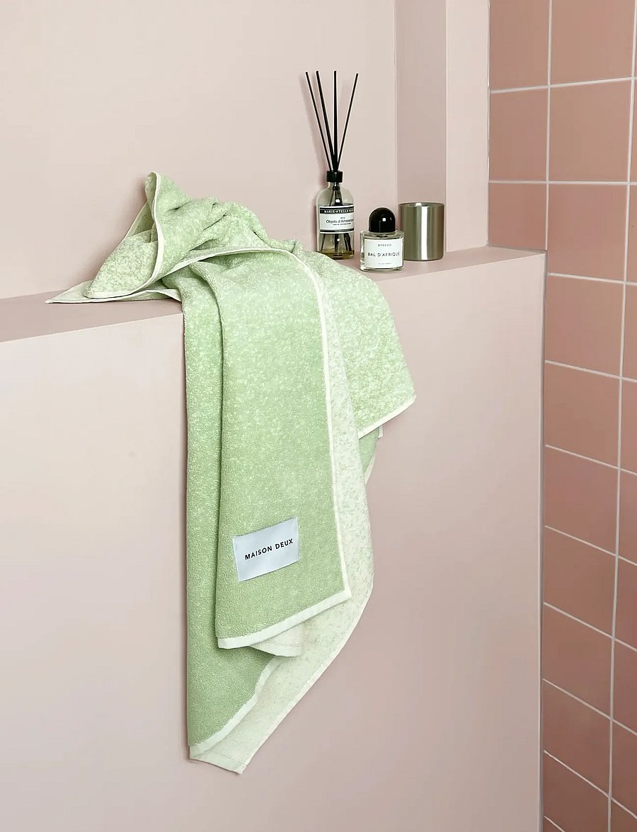 Maison Deux - Gradient Sage Vanilla - badetücher - sage vanilla - 3