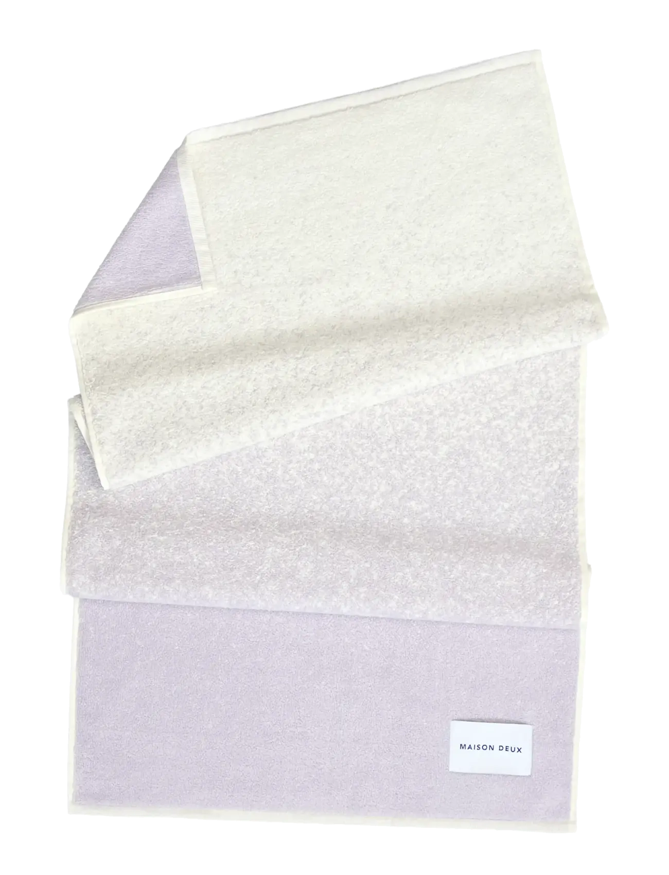 Maison Deux Gradient Lilac Vanilla, Hand Håndklæde, Lila, Str: 50X 100CM