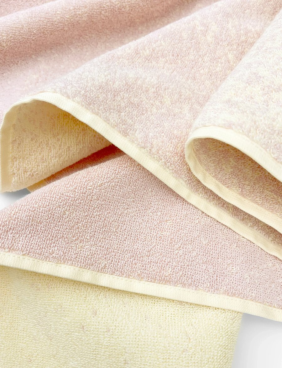Maison Deux - Gradient Butter Yellow Pink - badetücher - gradient yellow/pink - 2