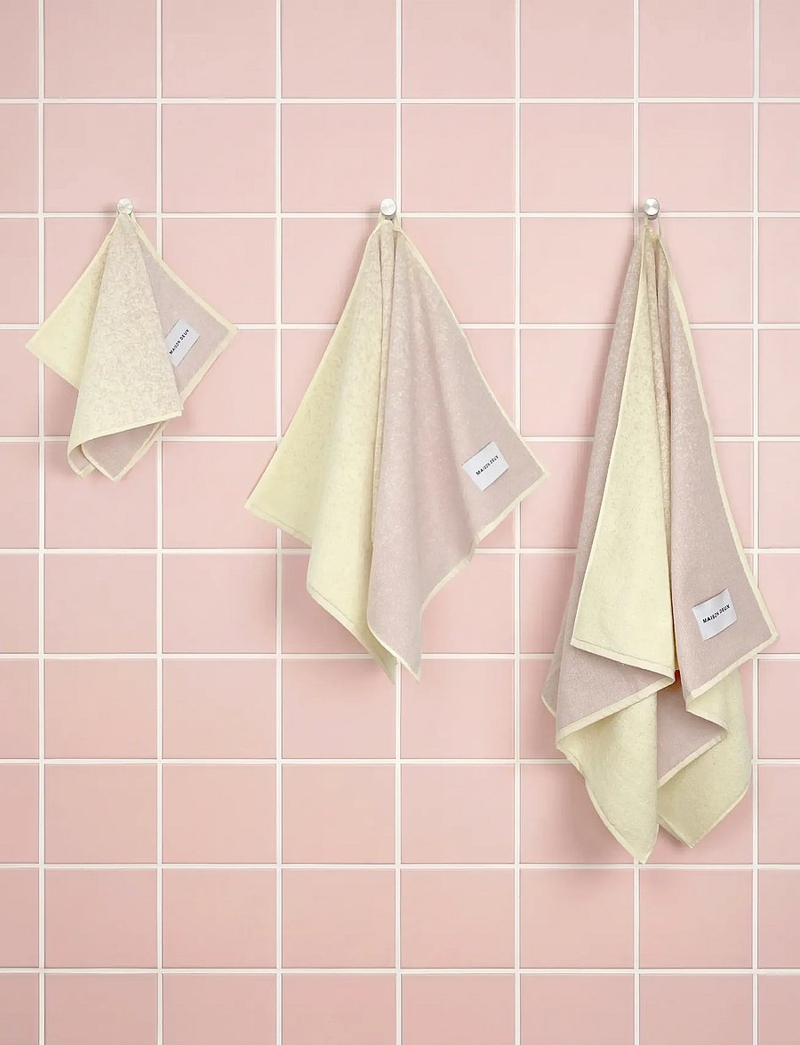 Maison Deux - Gradient Butter Yellow Pink - badetücher - gradient yellow/pink - 4