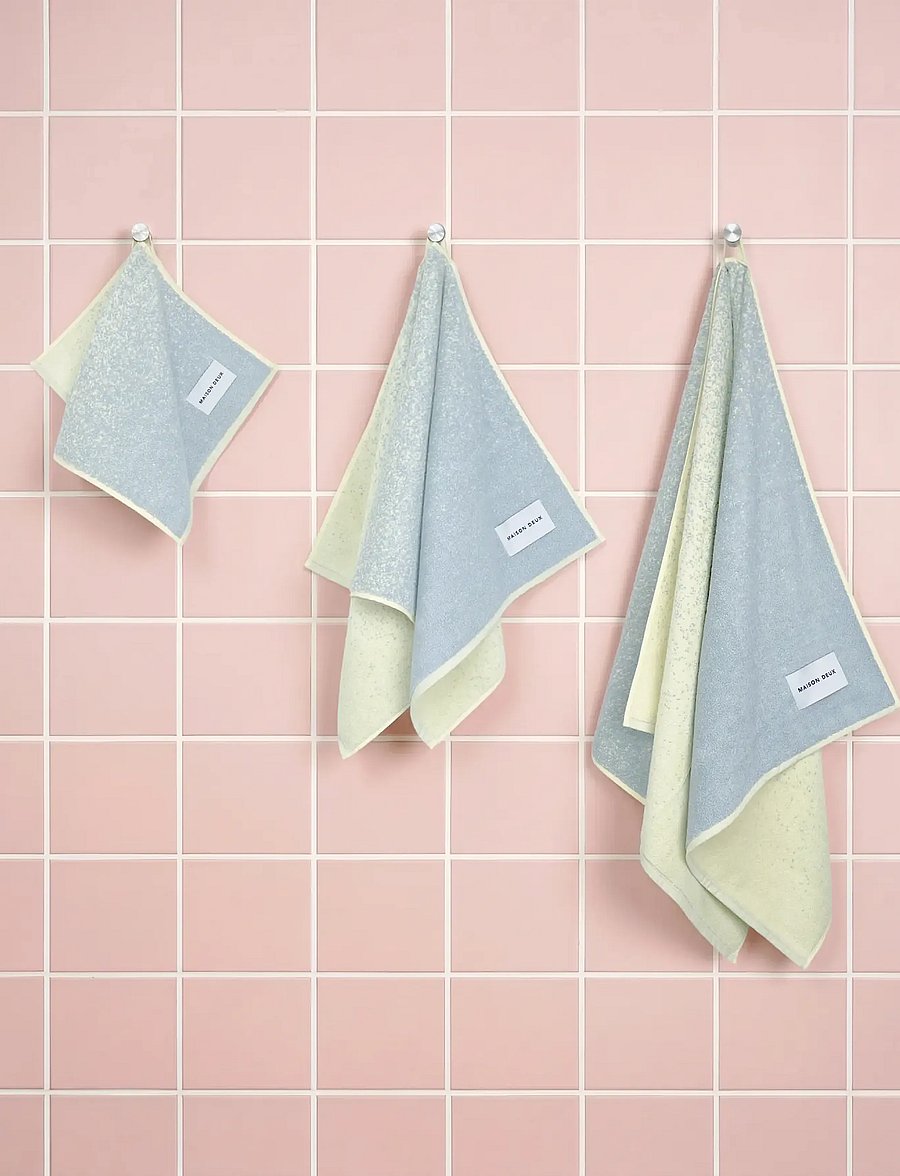 Maison Deux - Gradient Blue Butter Yellow - badetücher - blue/butter yellow - 4