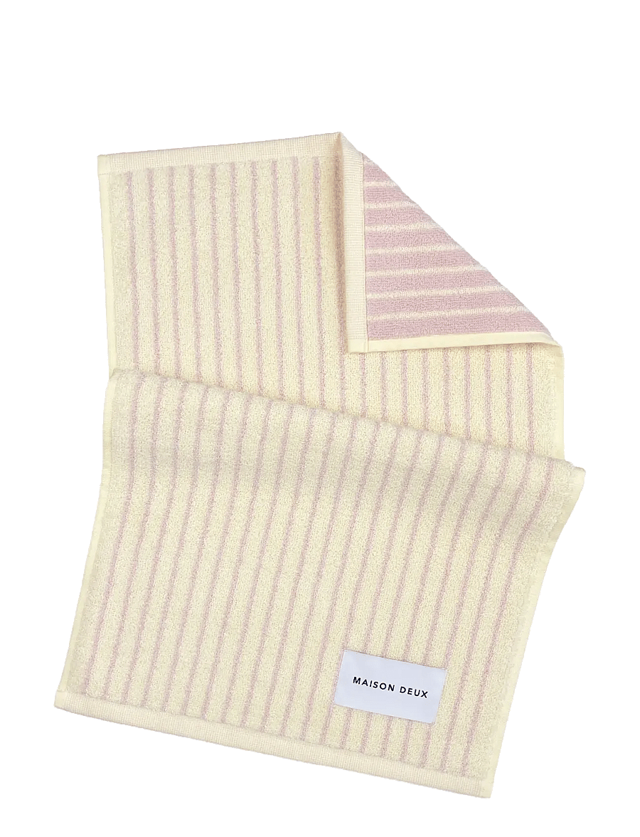 Maison Deux - Stripes Color Butter Yellow Pink - butter yellow/pink - 0