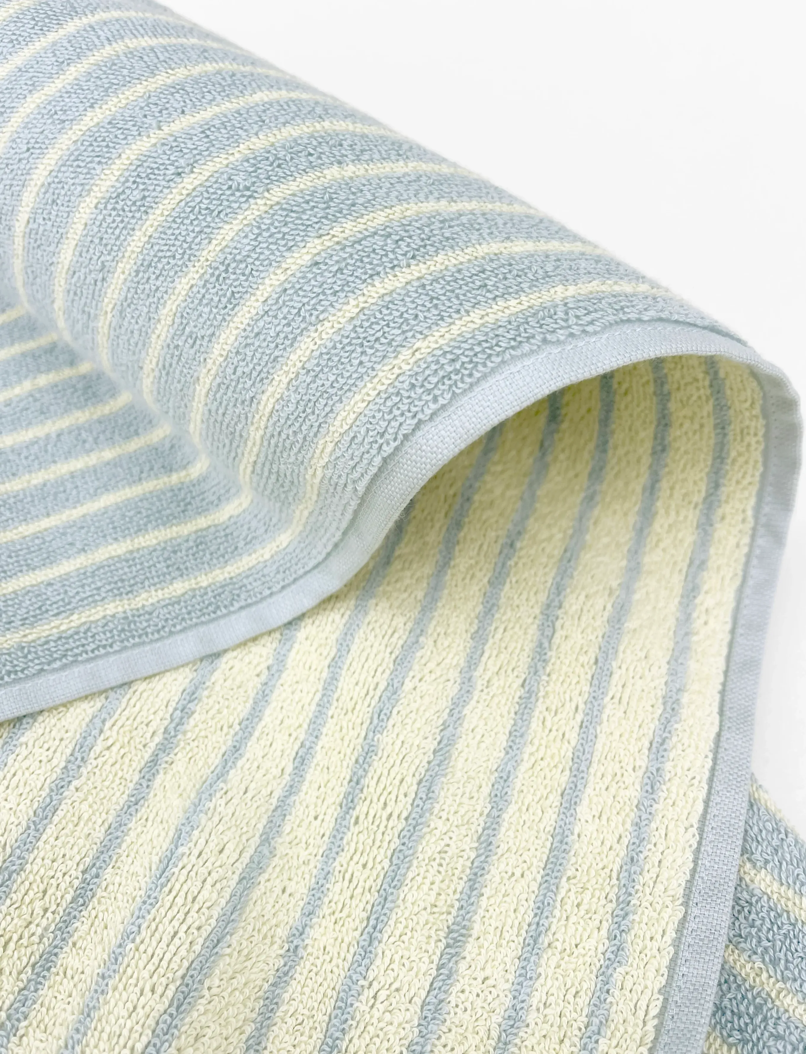Maison Deux - Stripes Color Blue Butter Yellow - badehåndklæder - blue/butter yellow - 2