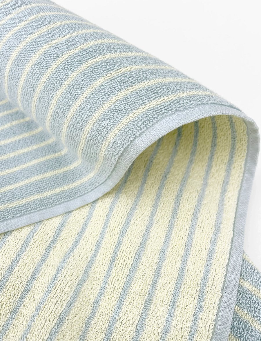 Maison Deux - Stripes Color Blue Butter Yellow - badetücher - blue/butter yellow - 2