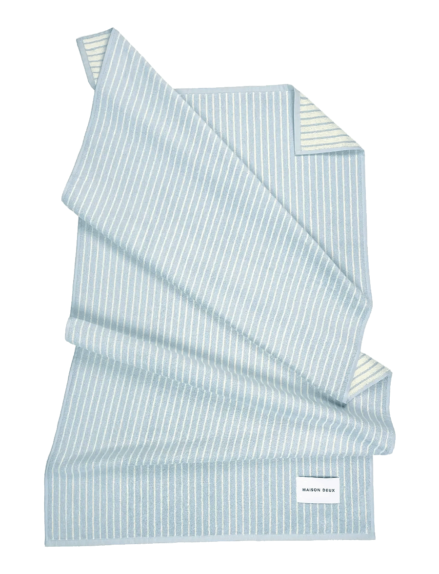 Maison Deux - Stripes Color Blue Butter Yellow - blue/butter yellow - 1