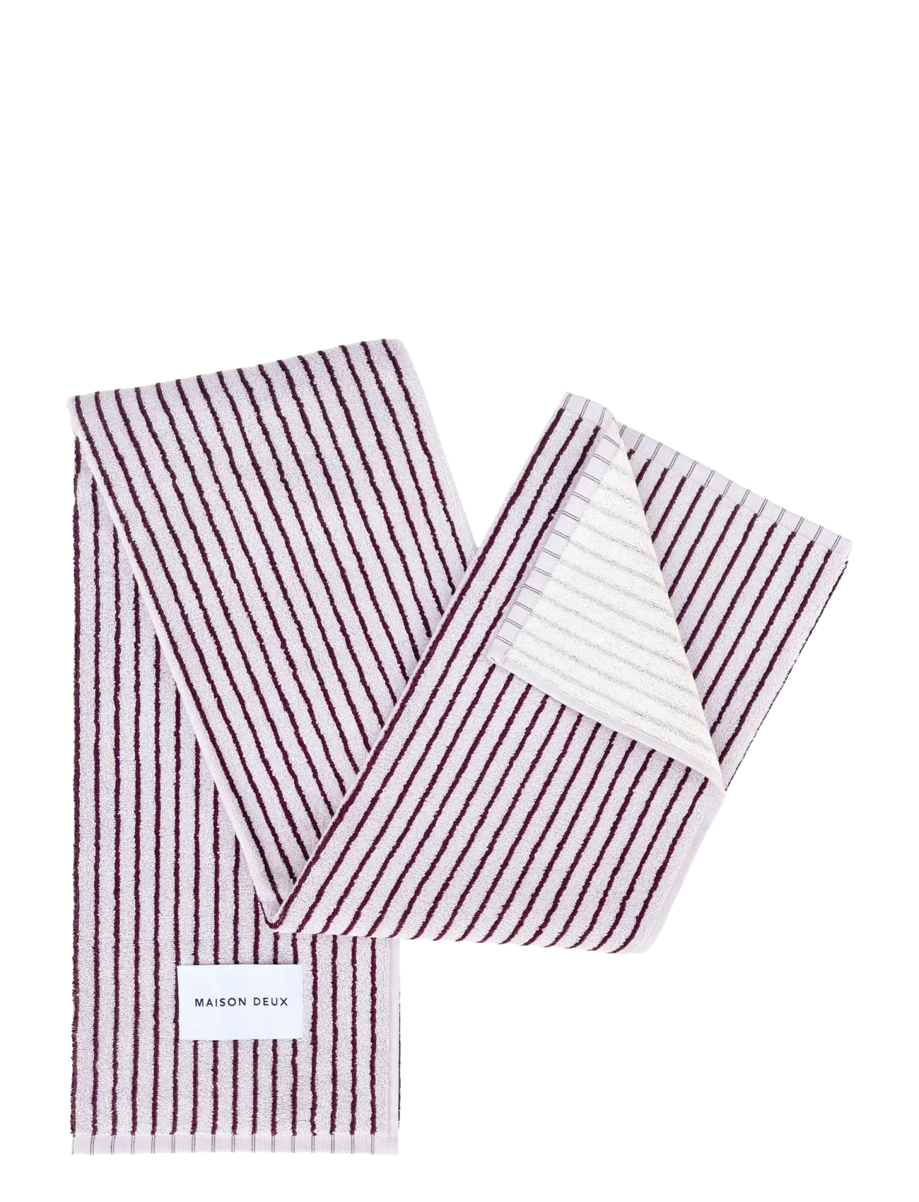 Maison Deux - Stripes Color Lilac Bordo - lilac bordo - 1