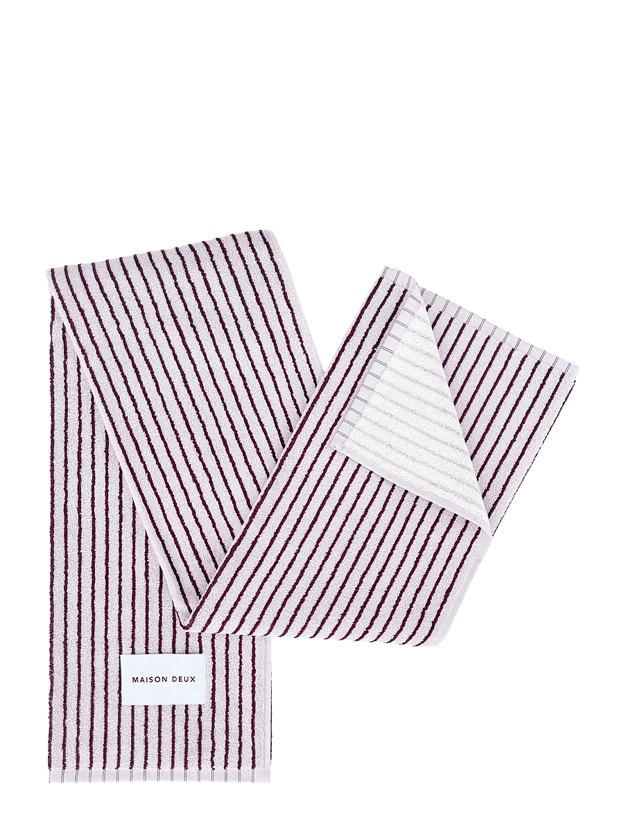 Maison Deux - Stripes Color Lilac Bordo - lilac bordo - 1