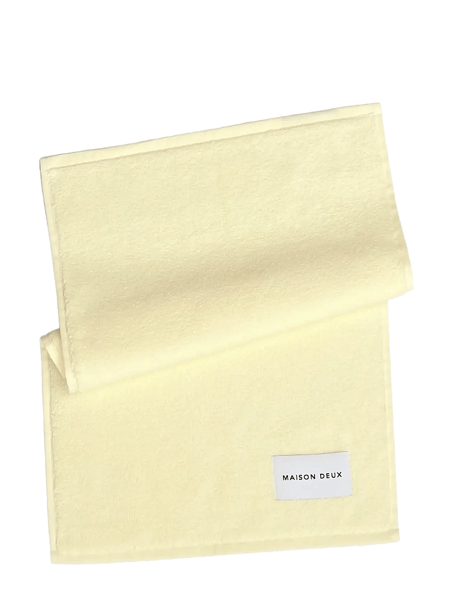 Maison Deux - Solid Color Butter Yellow - badetücher - butter yellow - 0