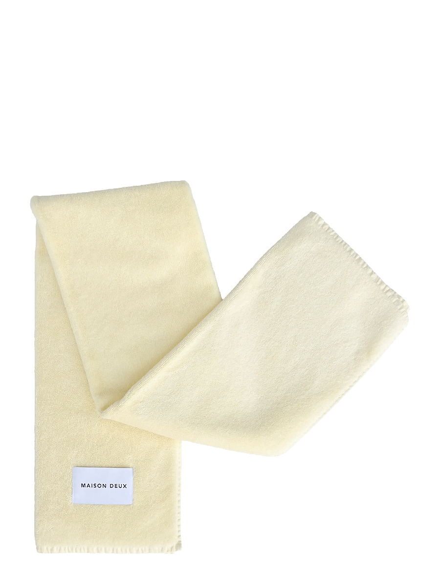 Maison Deux - Solid Color Butter Yellow - saunalinad - butter yellow - 1