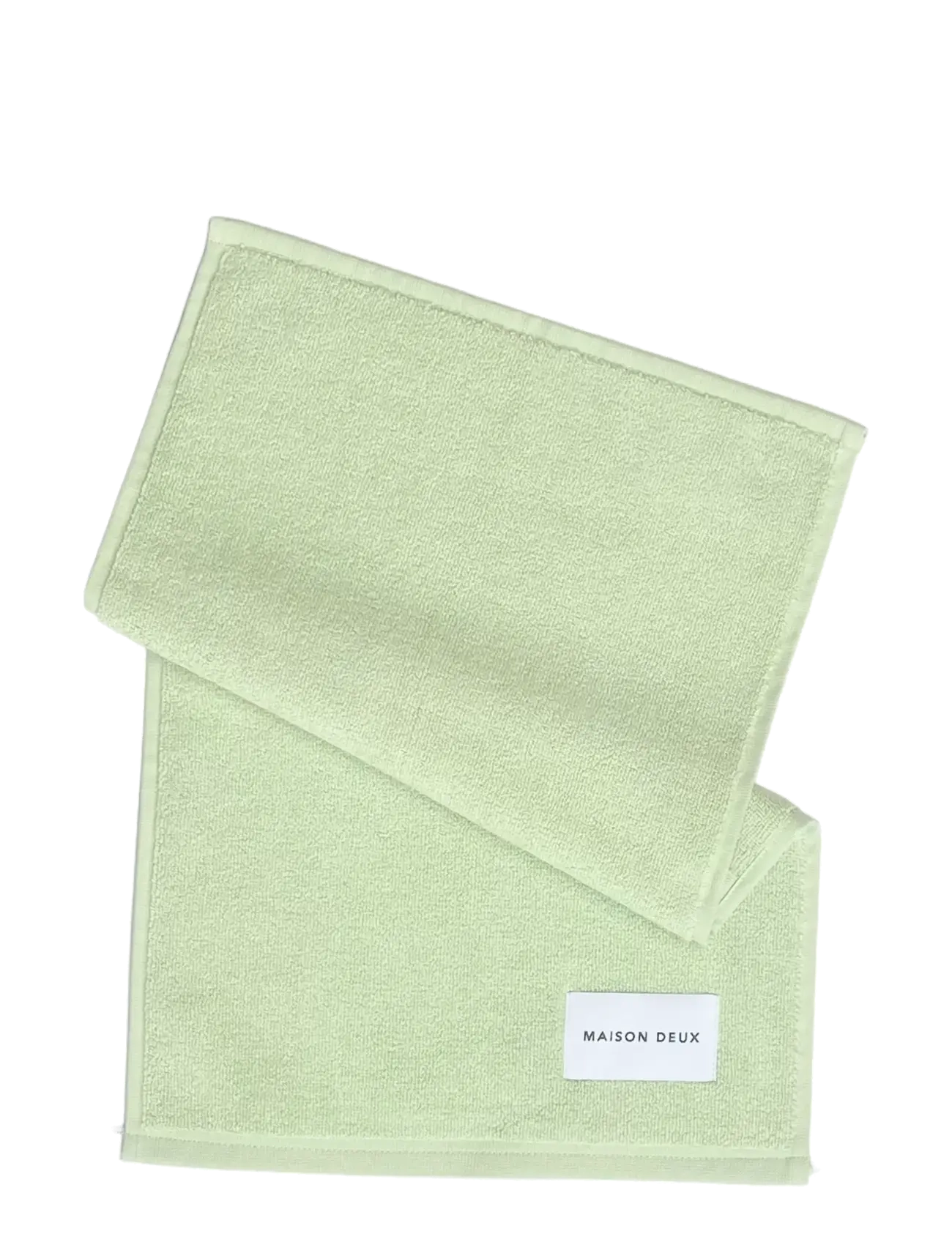 Maison Deux Solid Color Sage, 30X 50 cm, Towels & Bath Towels, Grün - Hand Homeware