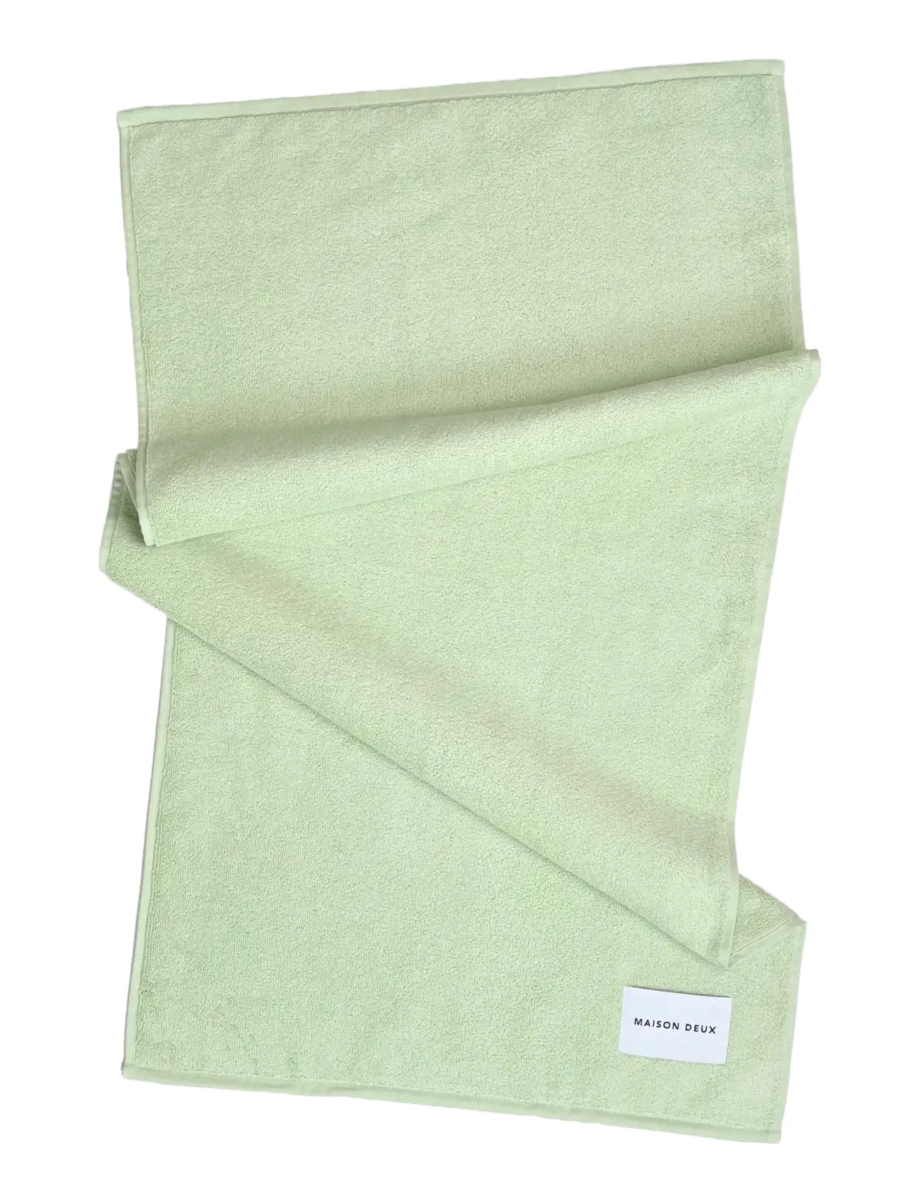 Maison Deux Solid Color Sage, 50X 100 cm, Towels & Bath Towels, Grün - Hand Homeware
