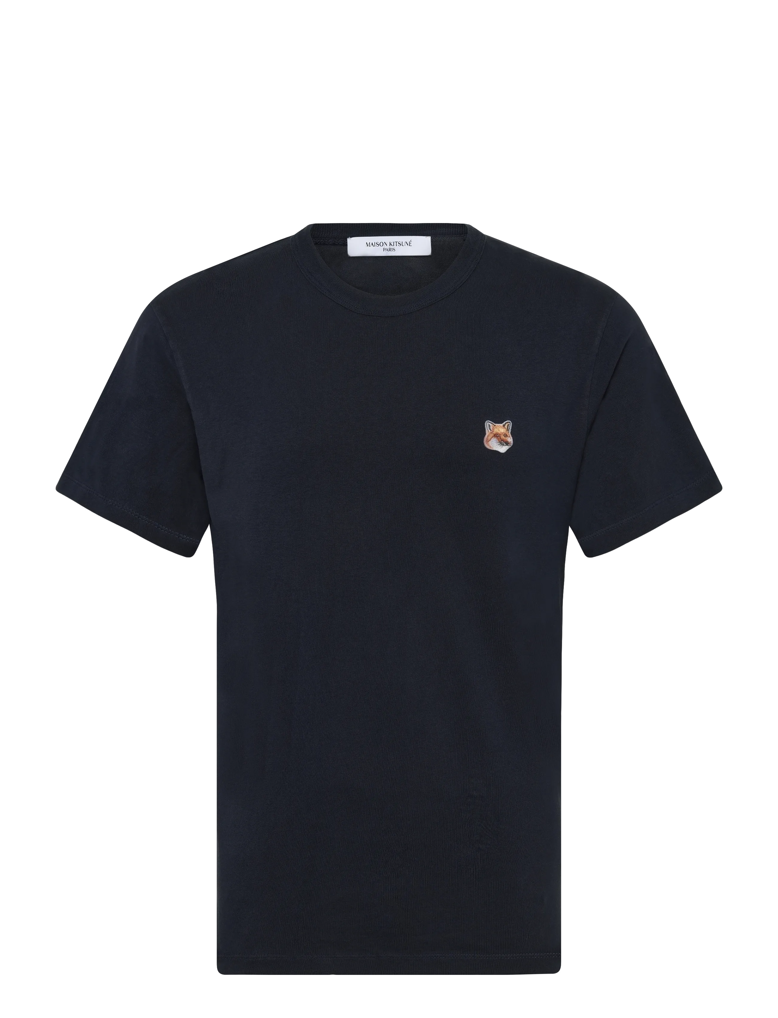 Maison Kitsune FOX HEAD PATCH CLASSIC TEE-SHIRT - Lühikeste varrukatega T-särgid - NAVY / navy
