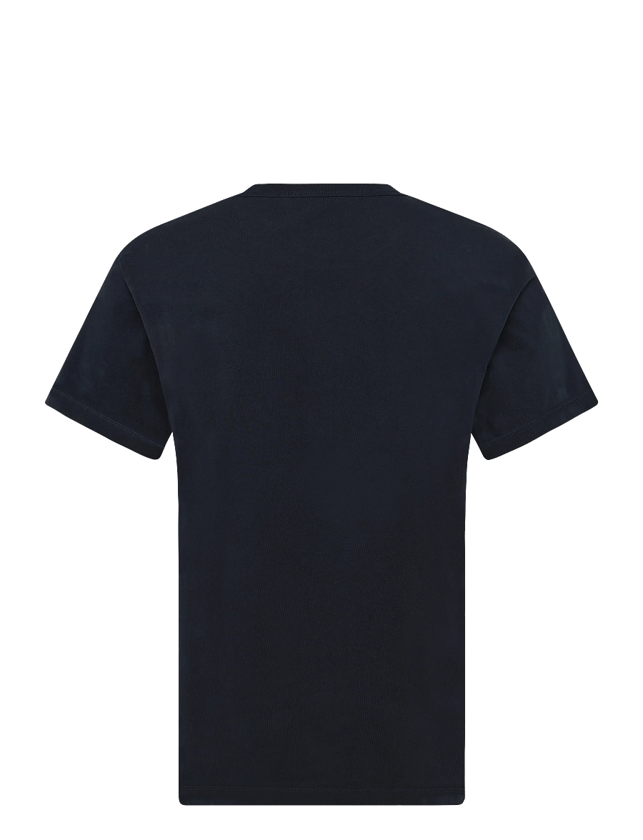 Maison Kitsune - FOX HEAD PATCH CLASSIC TEE-SHIRT - kortærmede t-shirts - navy - 2