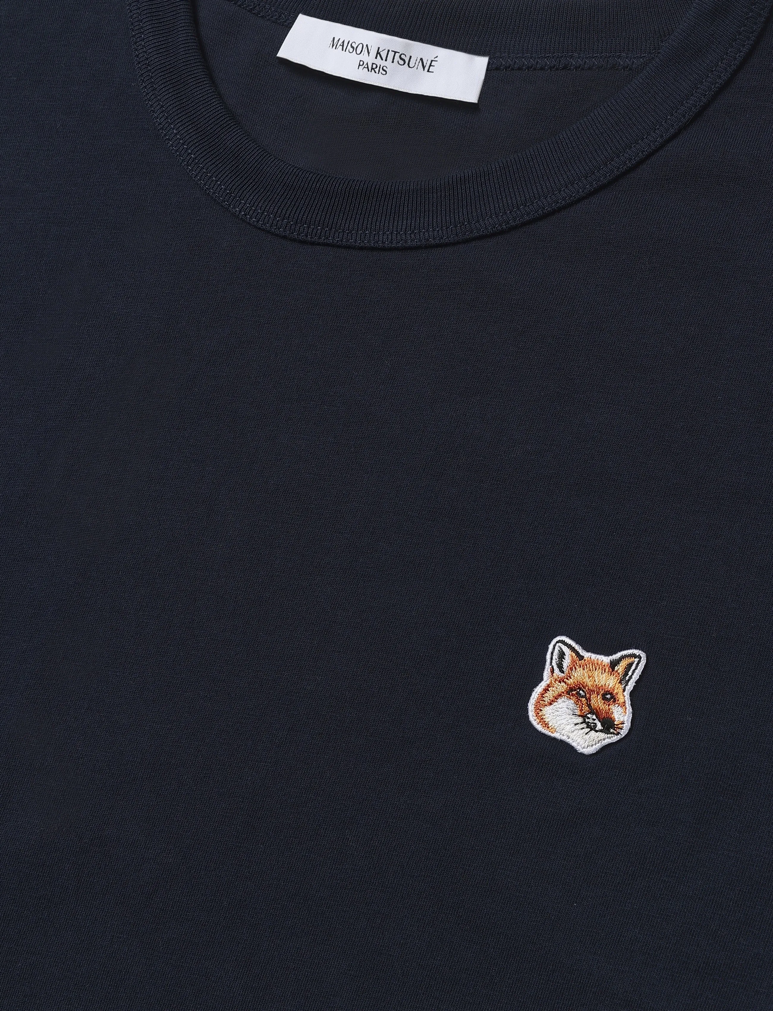 Maison Kitsune - FOX HEAD PATCH CLASSIC TEE-SHIRT - navy - 2