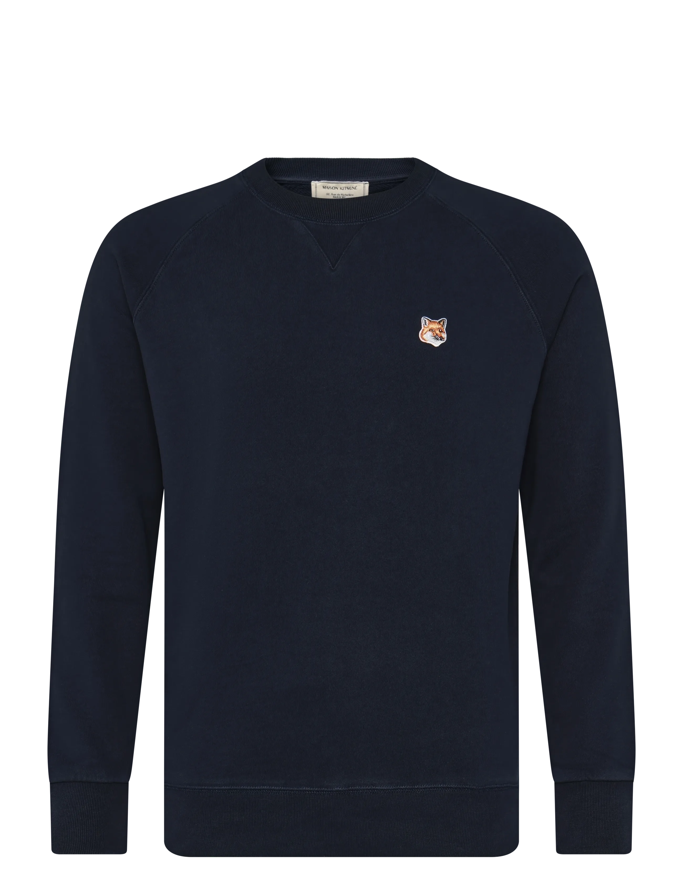 Maison Kitsune FOX HEAD PATCH CLASSIC SWEATSHIRT - Sweatshirts - NAVY / navy