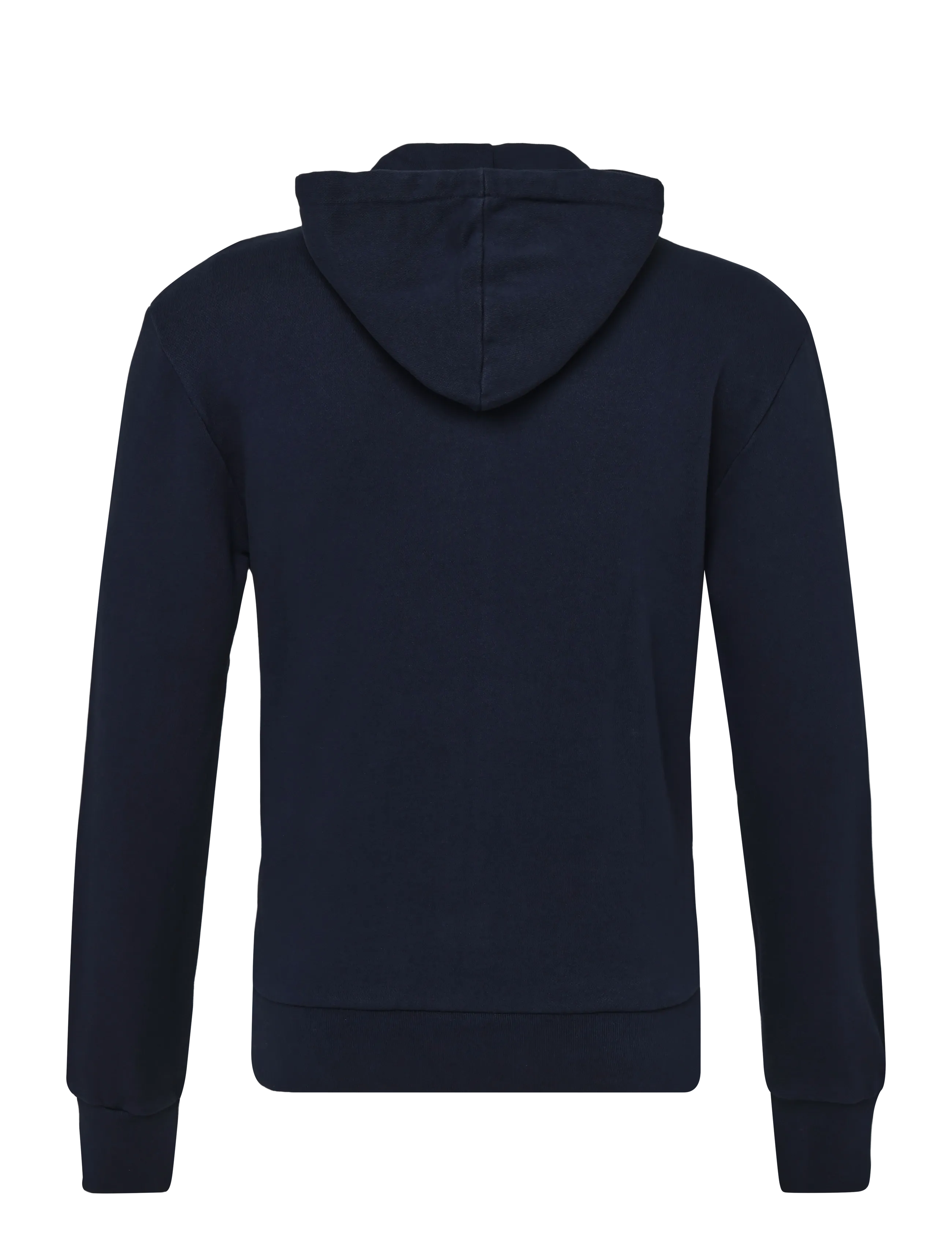 Maison Kitsune - TRICOLOR FOX PATCH ZIP HOODIE - hoodies - navy - 1