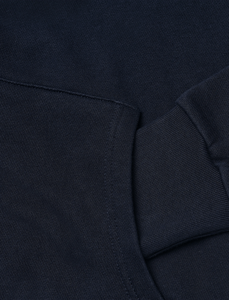 Maison Kitsune - TRICOLOR FOX PATCH ZIP HOODIE - hoodies - navy - 3